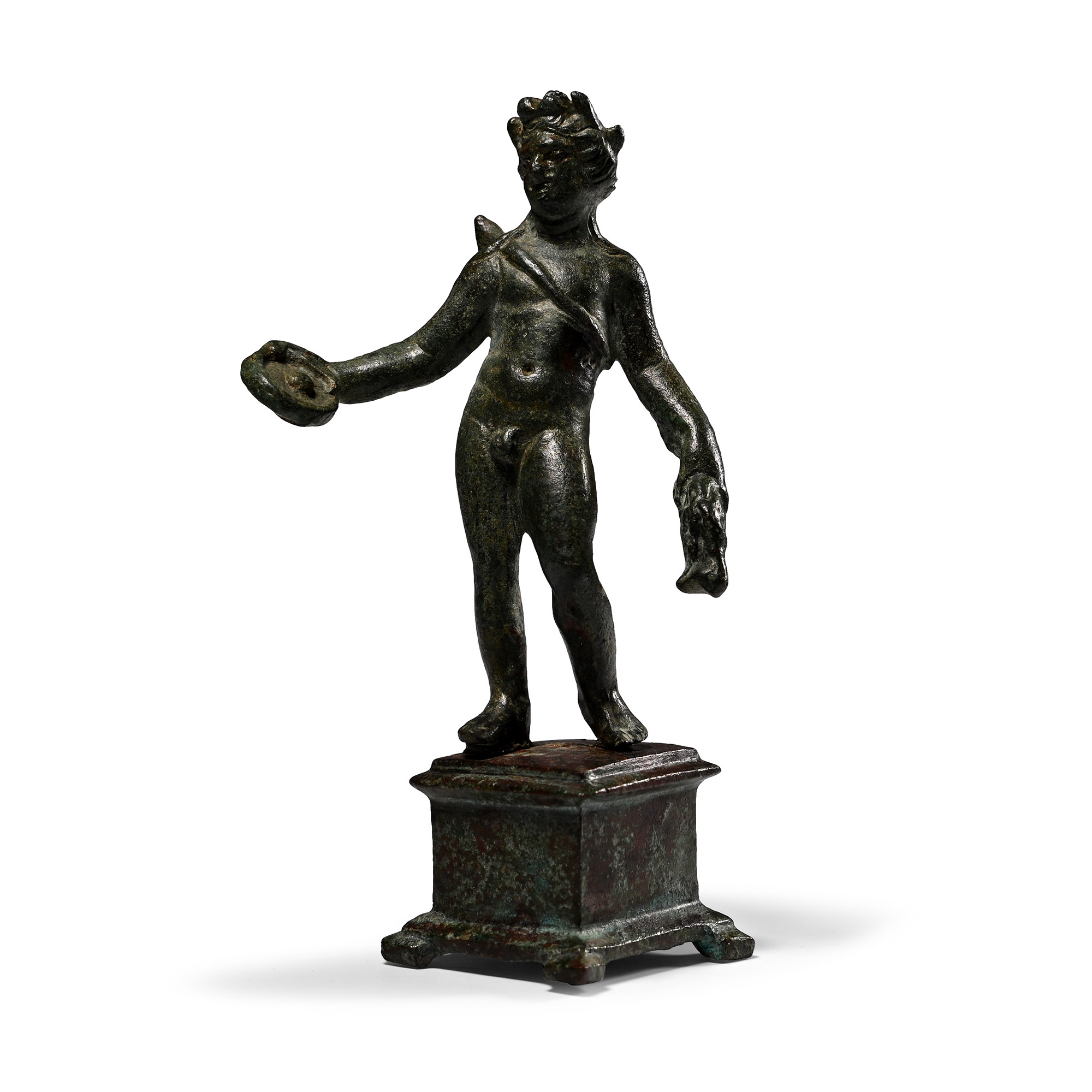 Roman Bronze Apollo Statuette