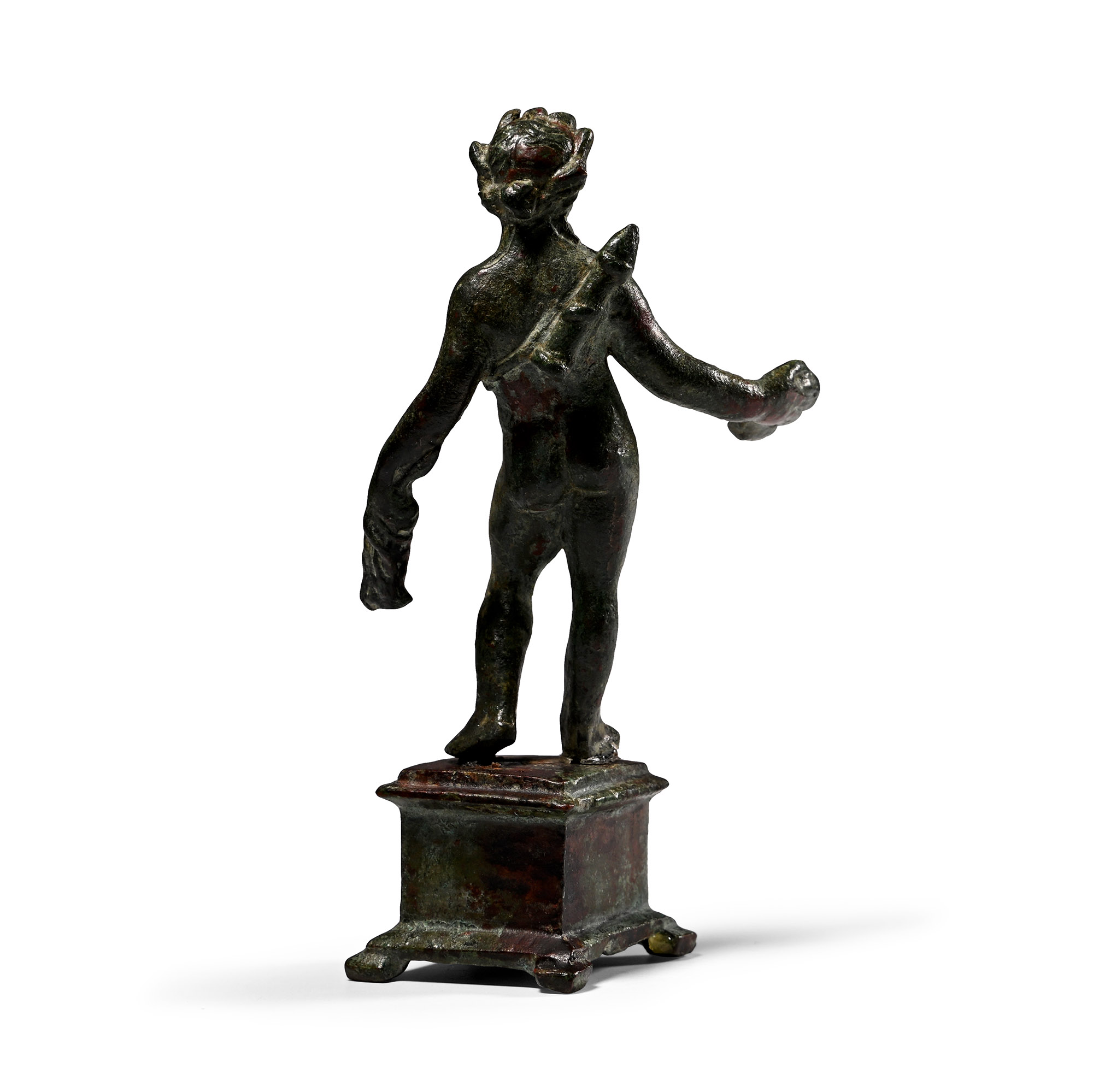 Roman Bronze Apollo Statuette