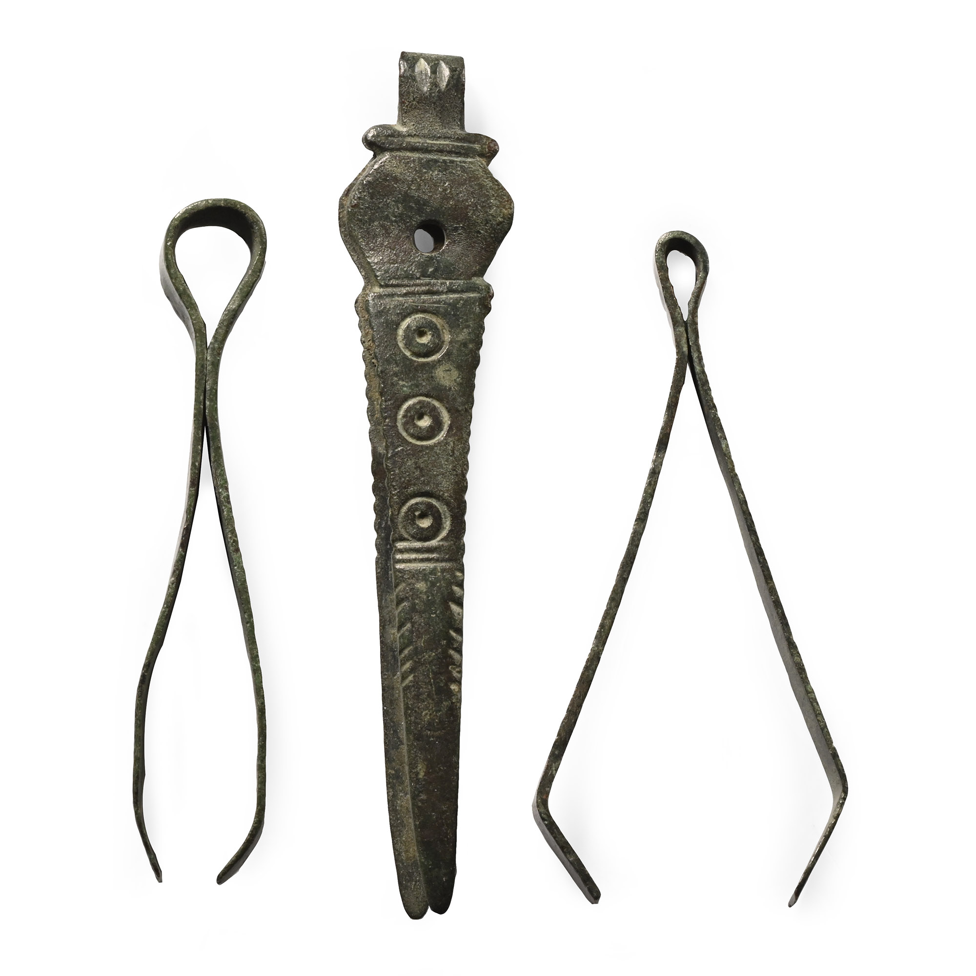 Roman Bronze Tweezer Collection
