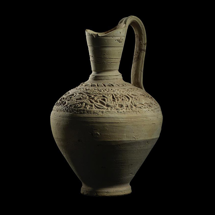 Samanid Terracotta Ewer