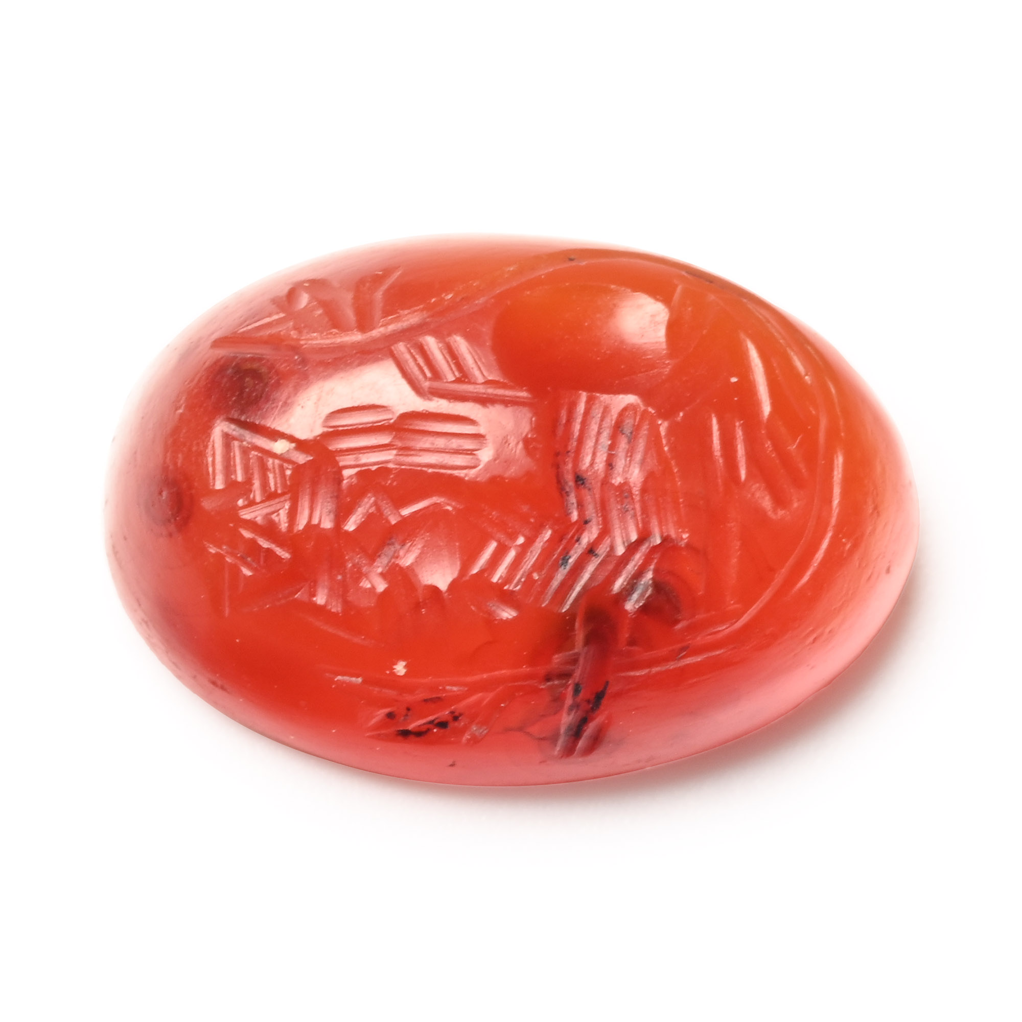 Sasanian Carnelian Gemstone with Quadruped