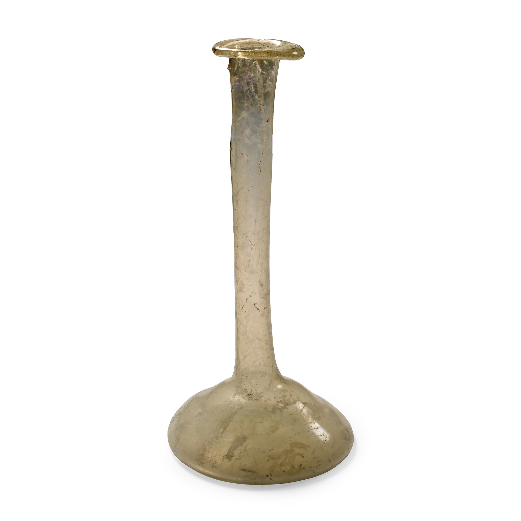 Roman Glass Candlestick Unguentarium