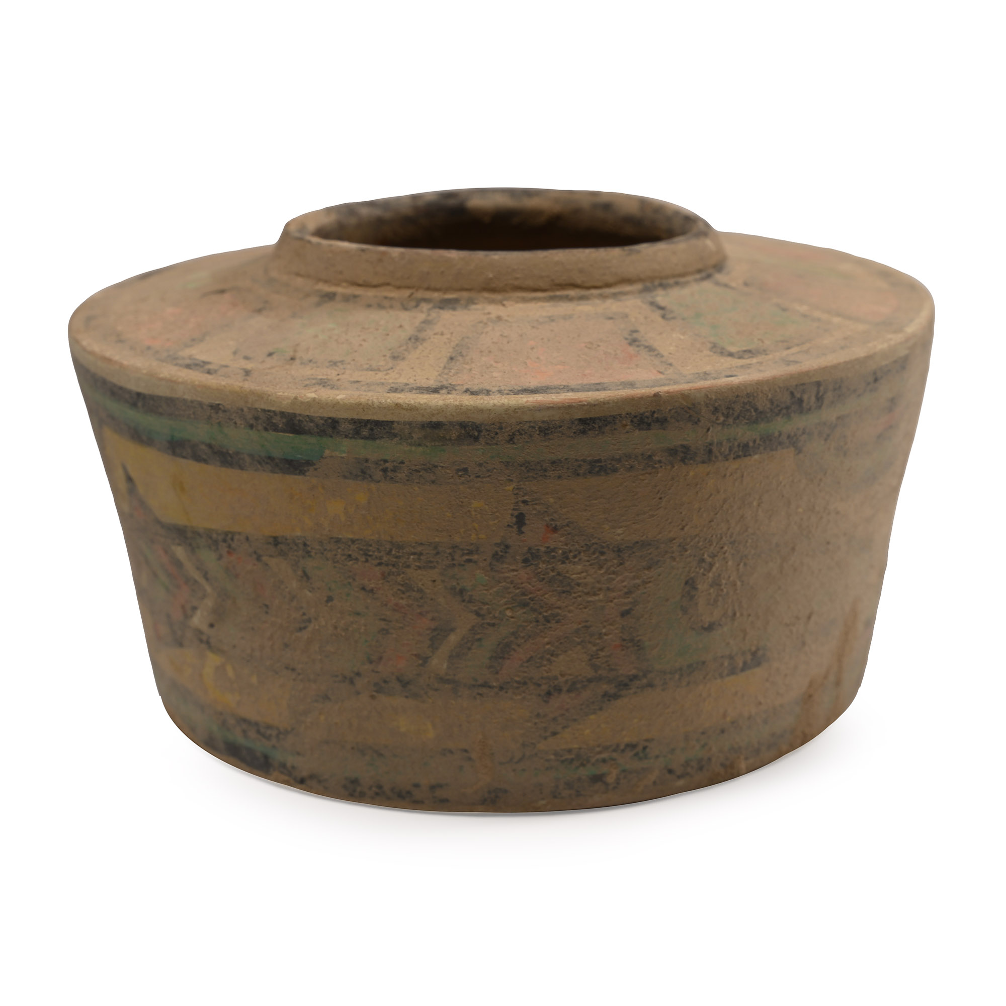 Indus Valley Painted Terracotta Storage Jar with Fish
