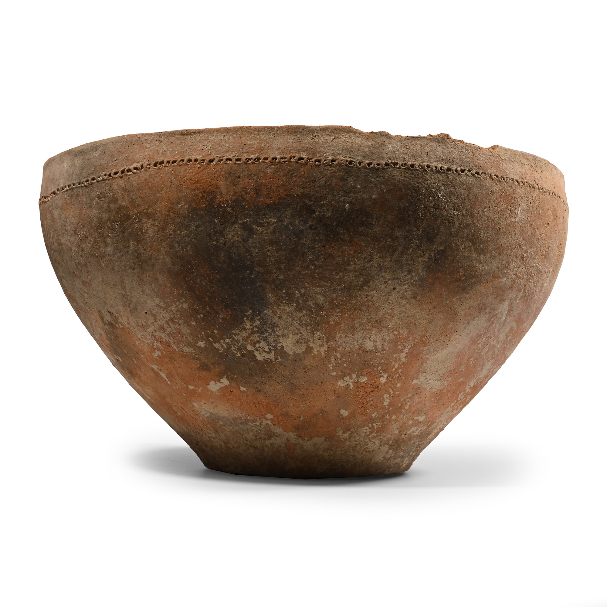 Very Large Transjordan Holy Land Terracotta Bowl