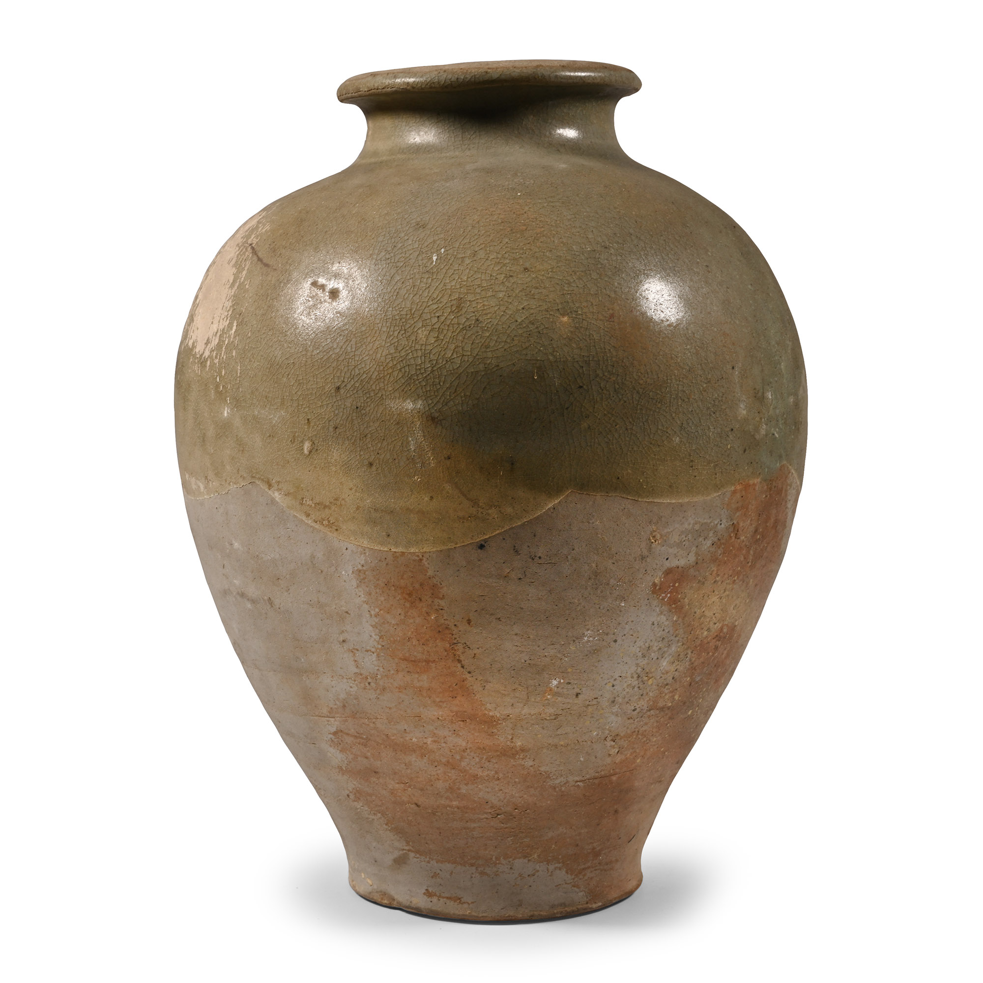 Chinese Tang Green Glazed Ware Jar