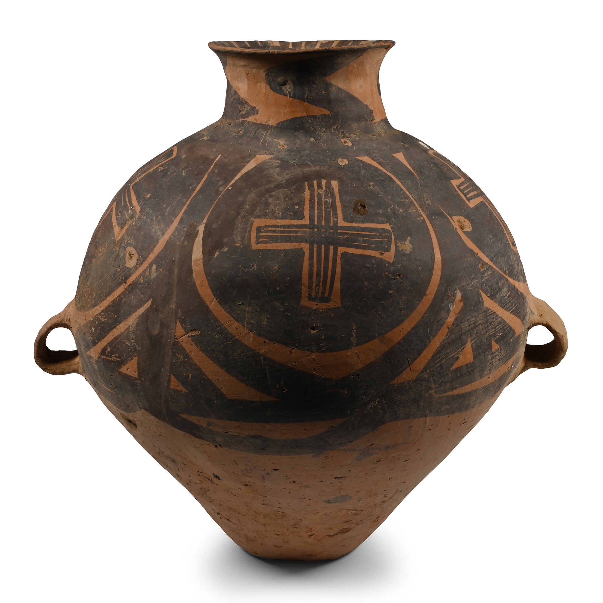 Chinese Painted Terracotta Storage Jar