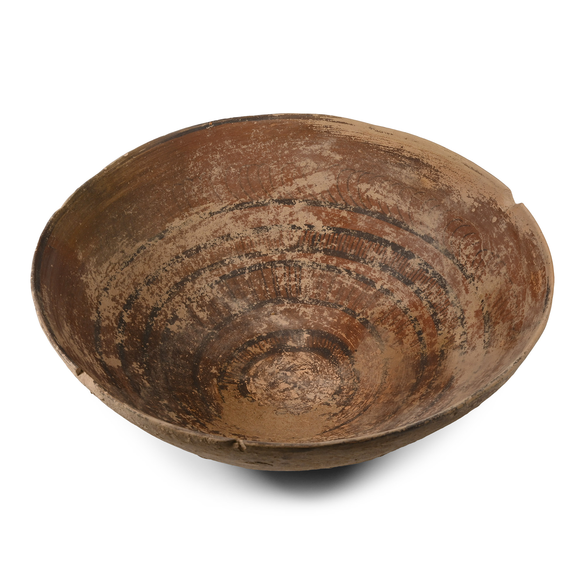 Western Asiatic Bichrome Terracotta Dish