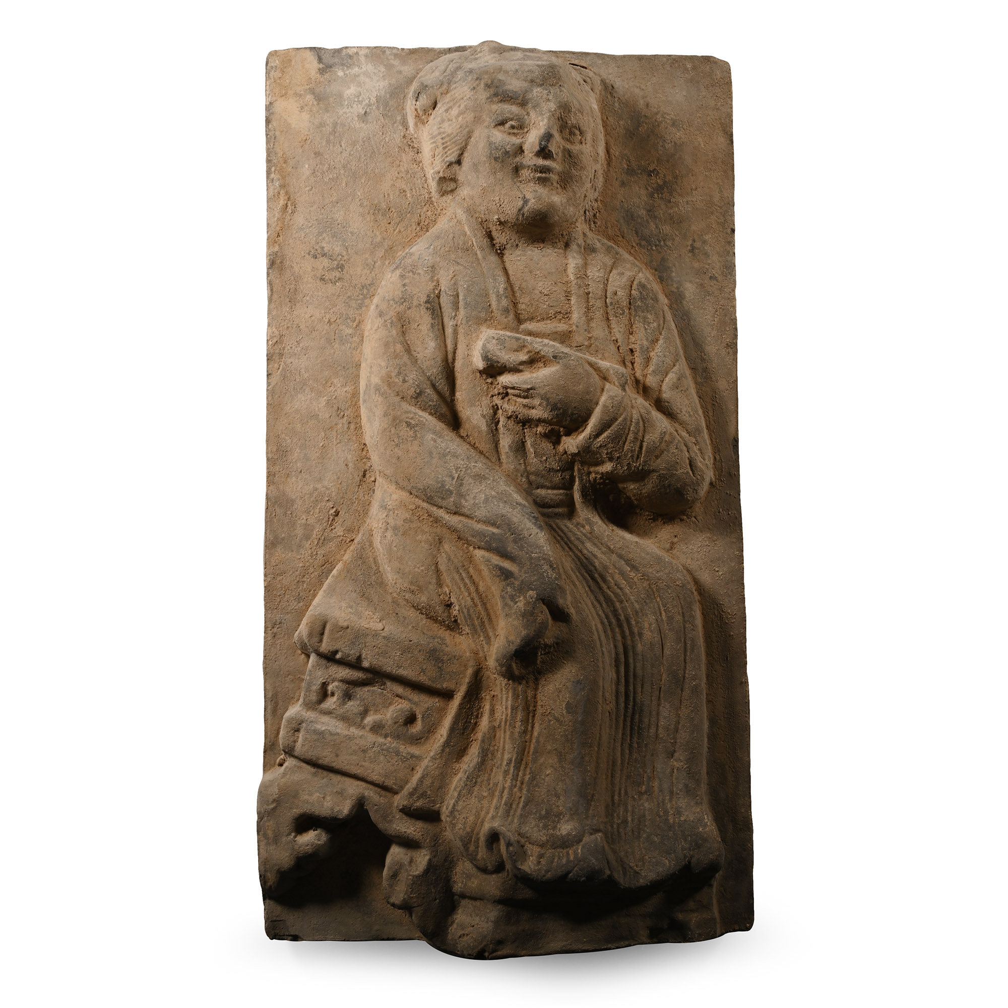 Large Chinese Song Terracotta Wall Tile