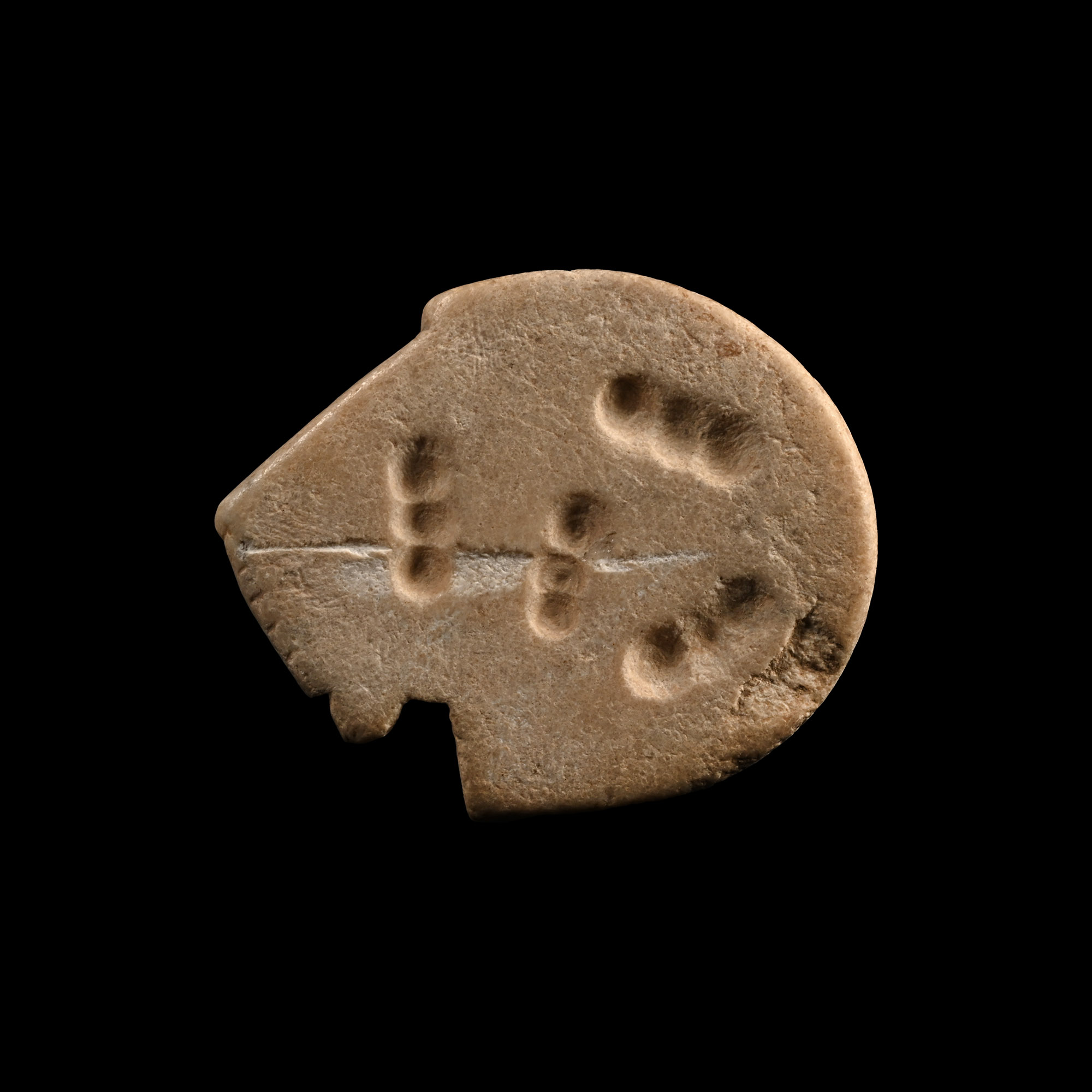 Sumerian Stone Lion Amulet