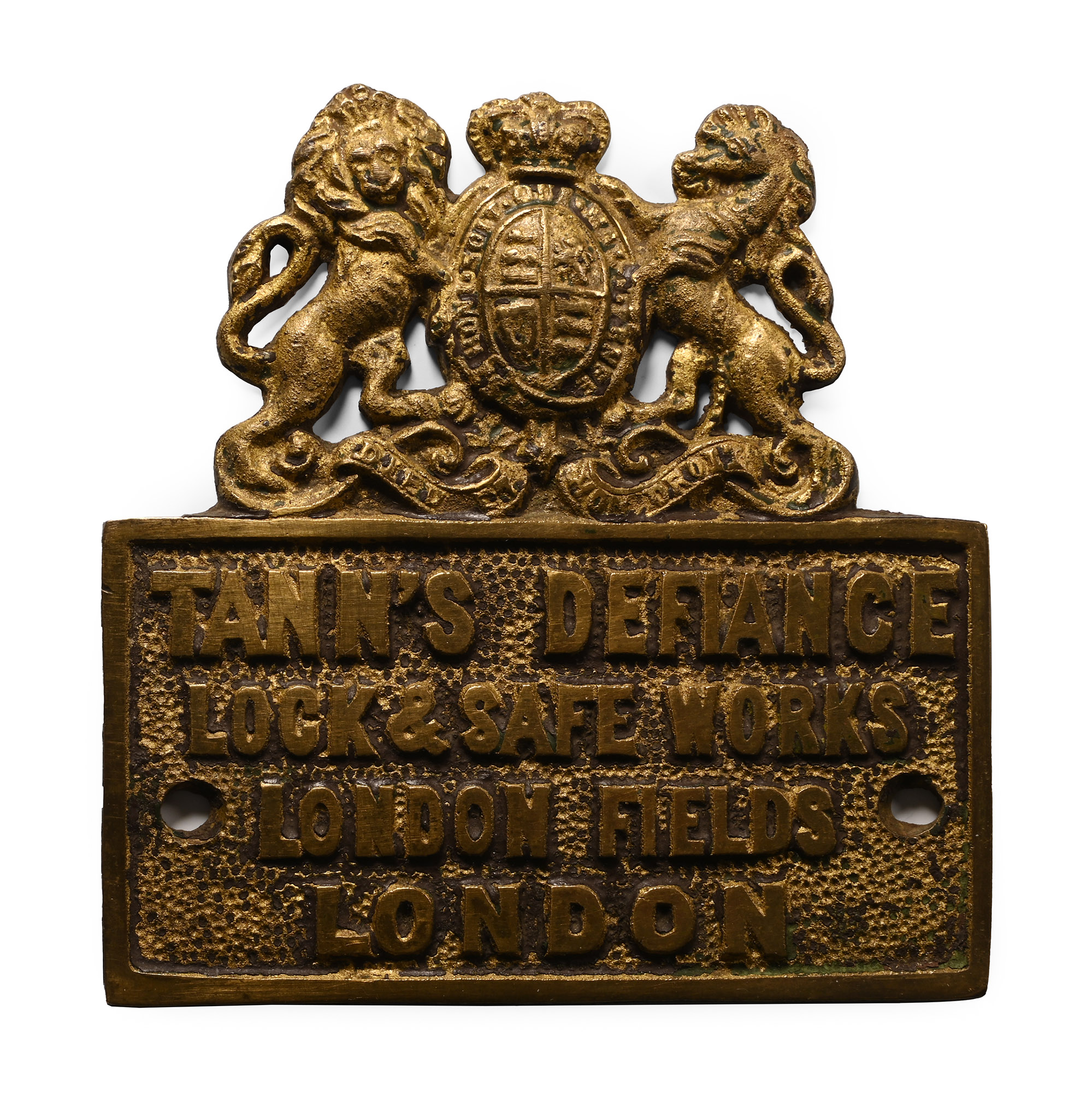 Brass Decorative Safe Plate