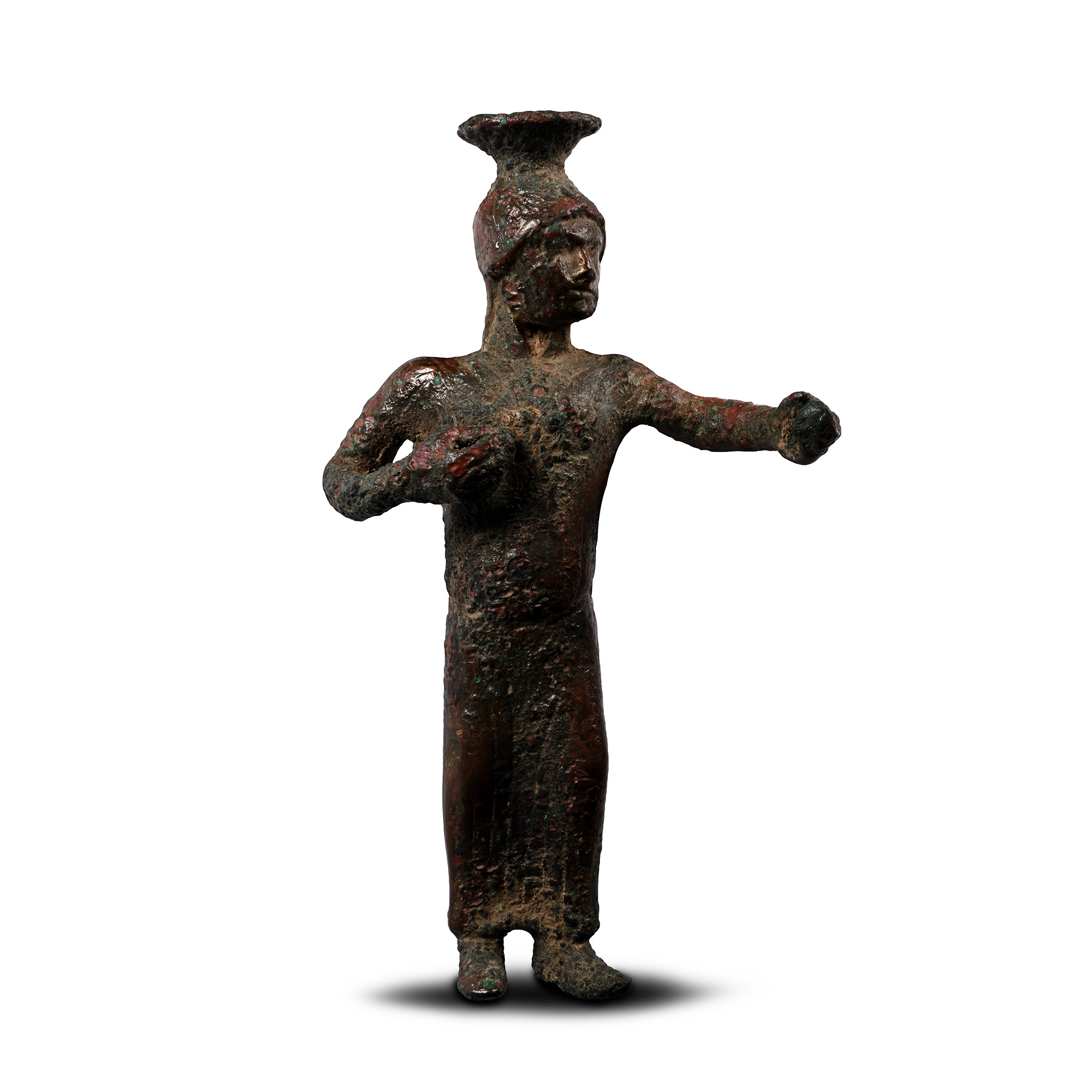 Etruscan Bronze Statue of a War God