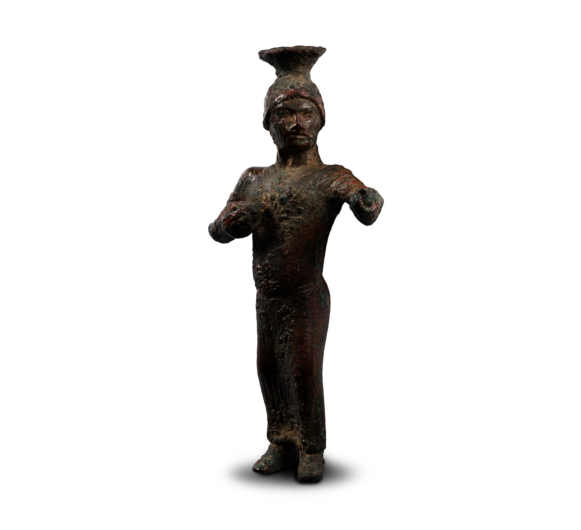 Etruscan Bronze Statue of a War God