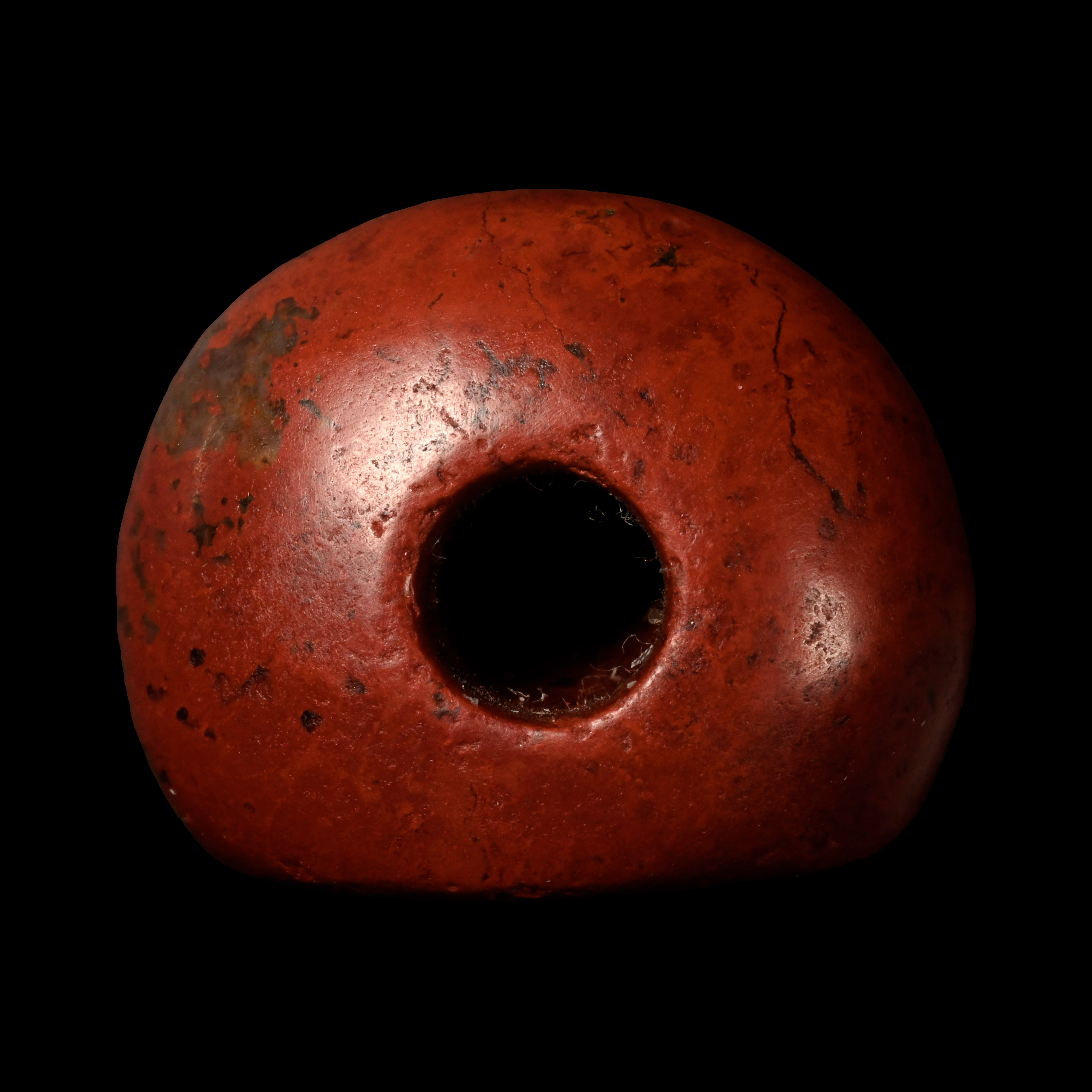 Sasanian Jasper Stamp Seal with Pahlavi Inscription