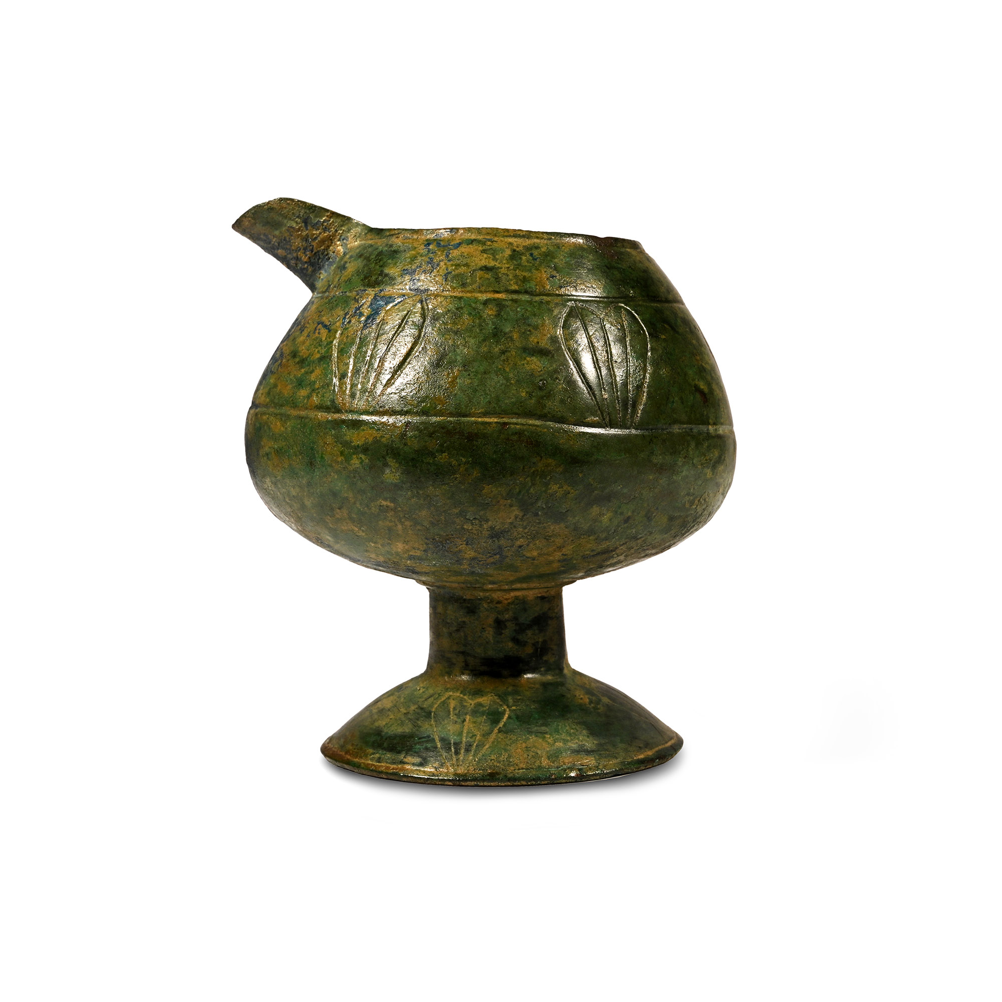 Elamite Bronze Vessel with Spout