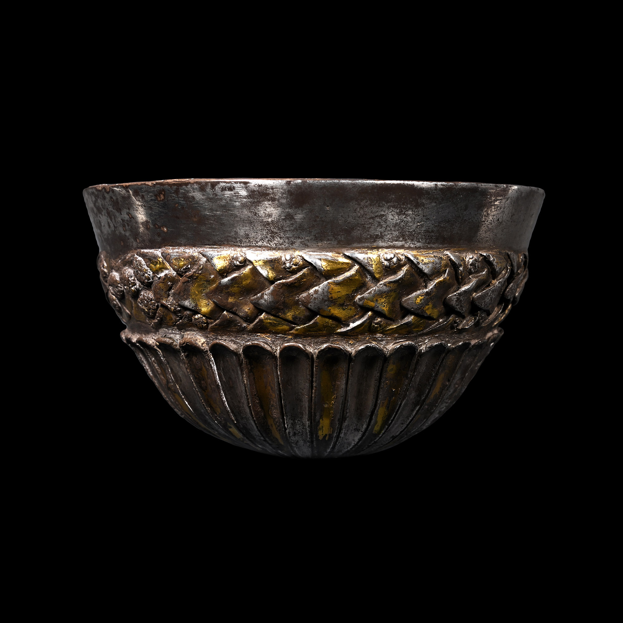 Hellenistic Silver-Gilt Drinking Cup