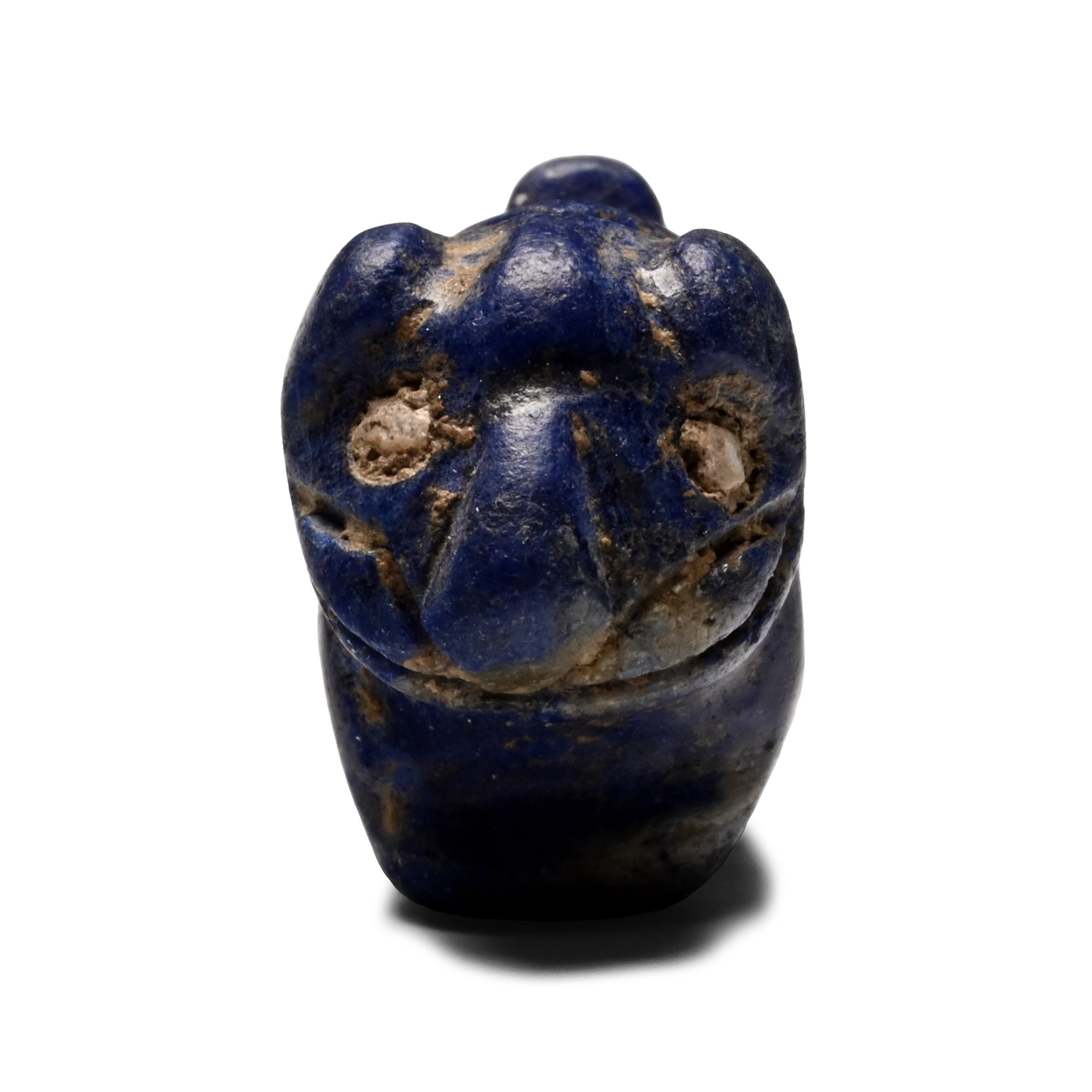 Western Asiatic Lapis Lazuli Animal Bead