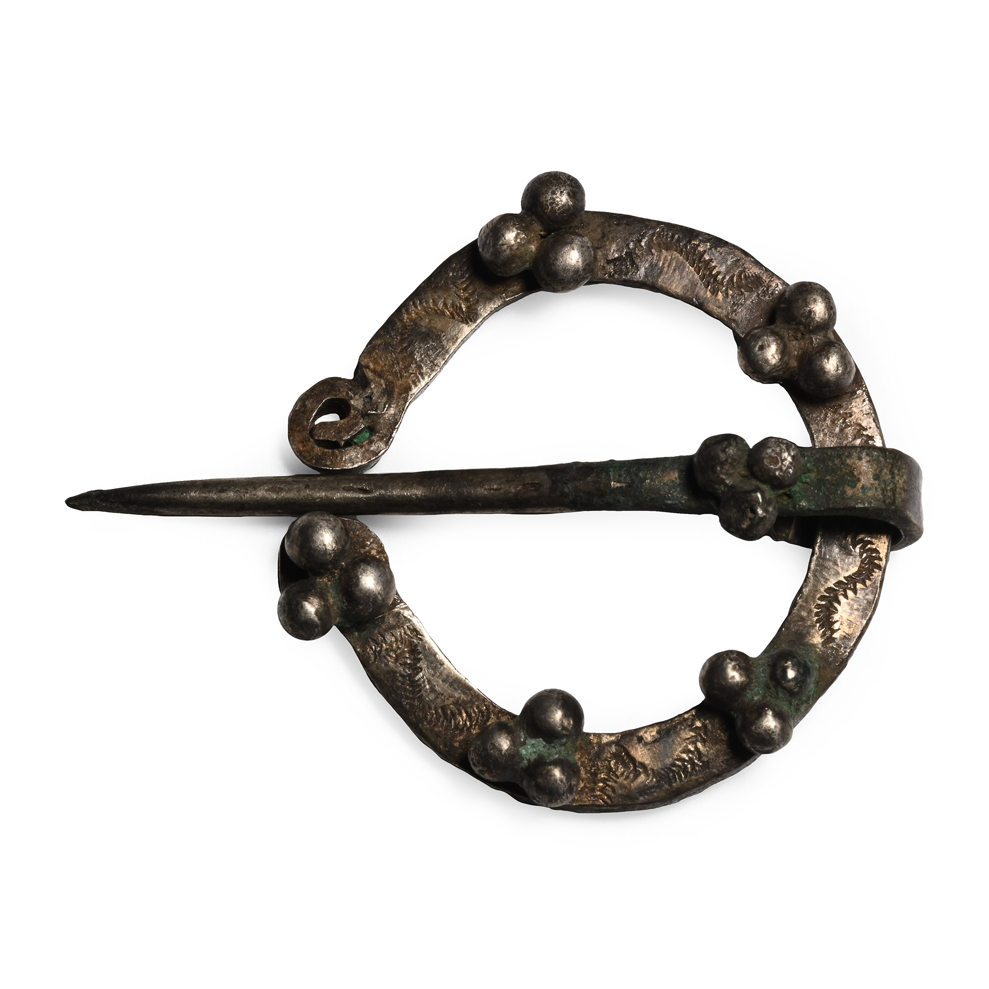 Sasanian Silver Penannular Brooch