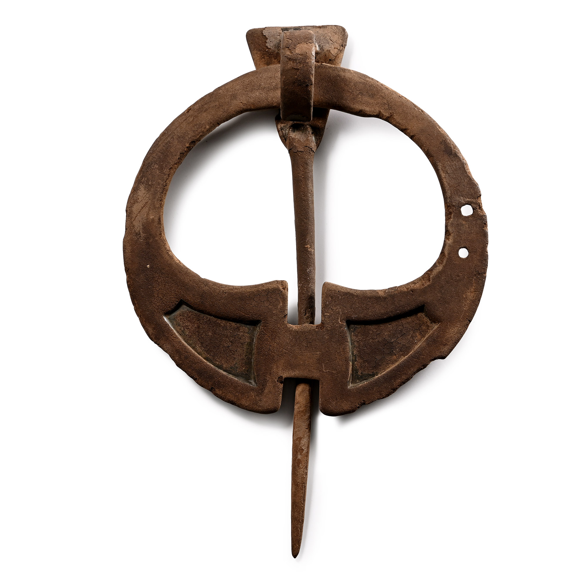 'The Powys' Hiberno-Norse Viking Gilt Bronze Pseudo-Penannular Brooch