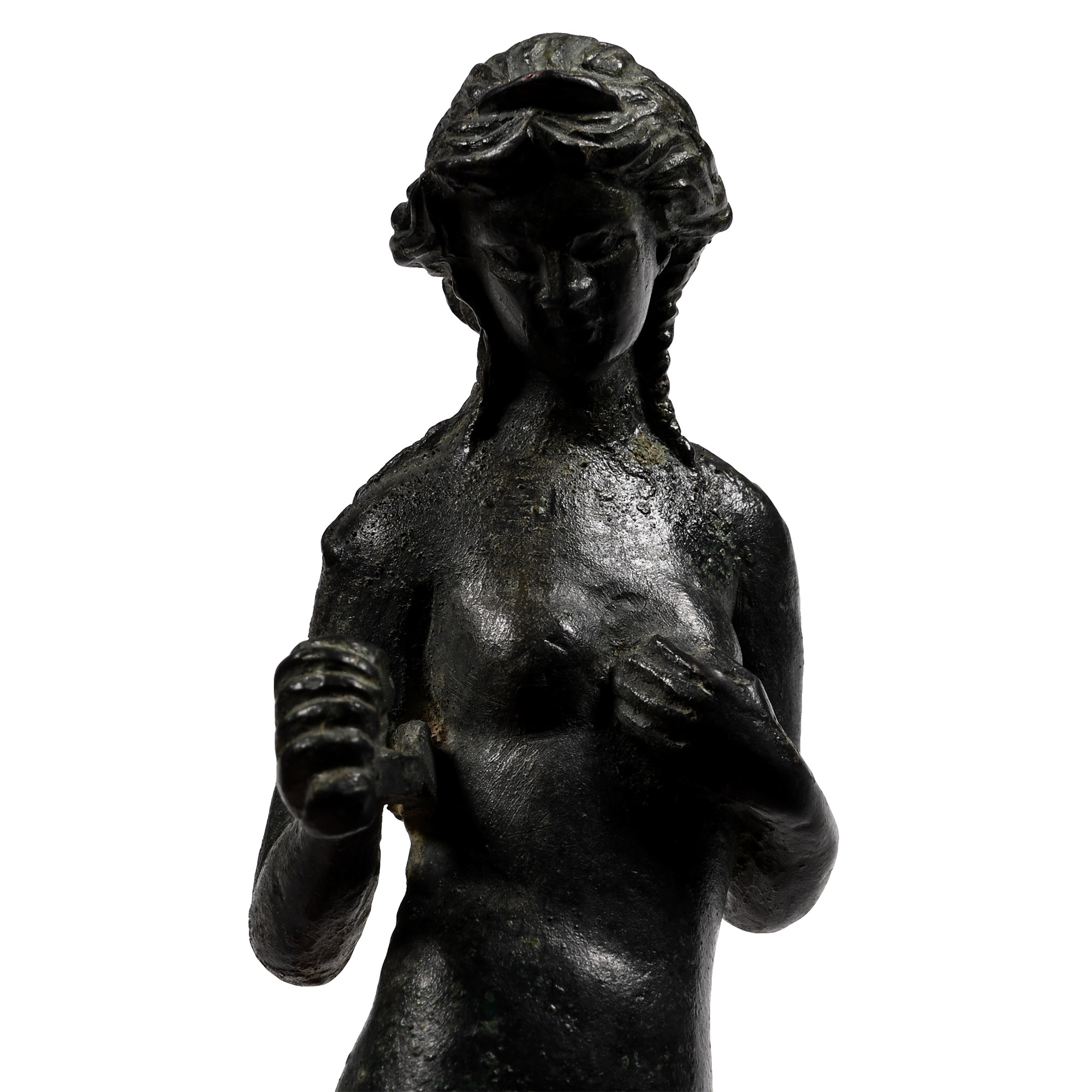 Roman Bronze Statuette of Venus