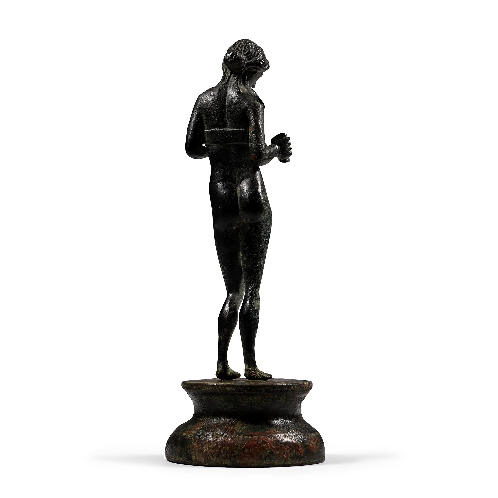 Roman Bronze Statuette of Venus
