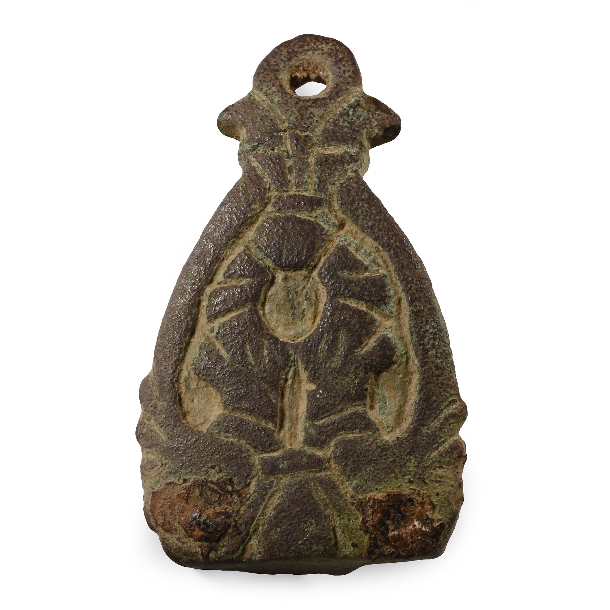 Anglo-Scandinavian Viking Bronze Stirrup Mount with Beasts