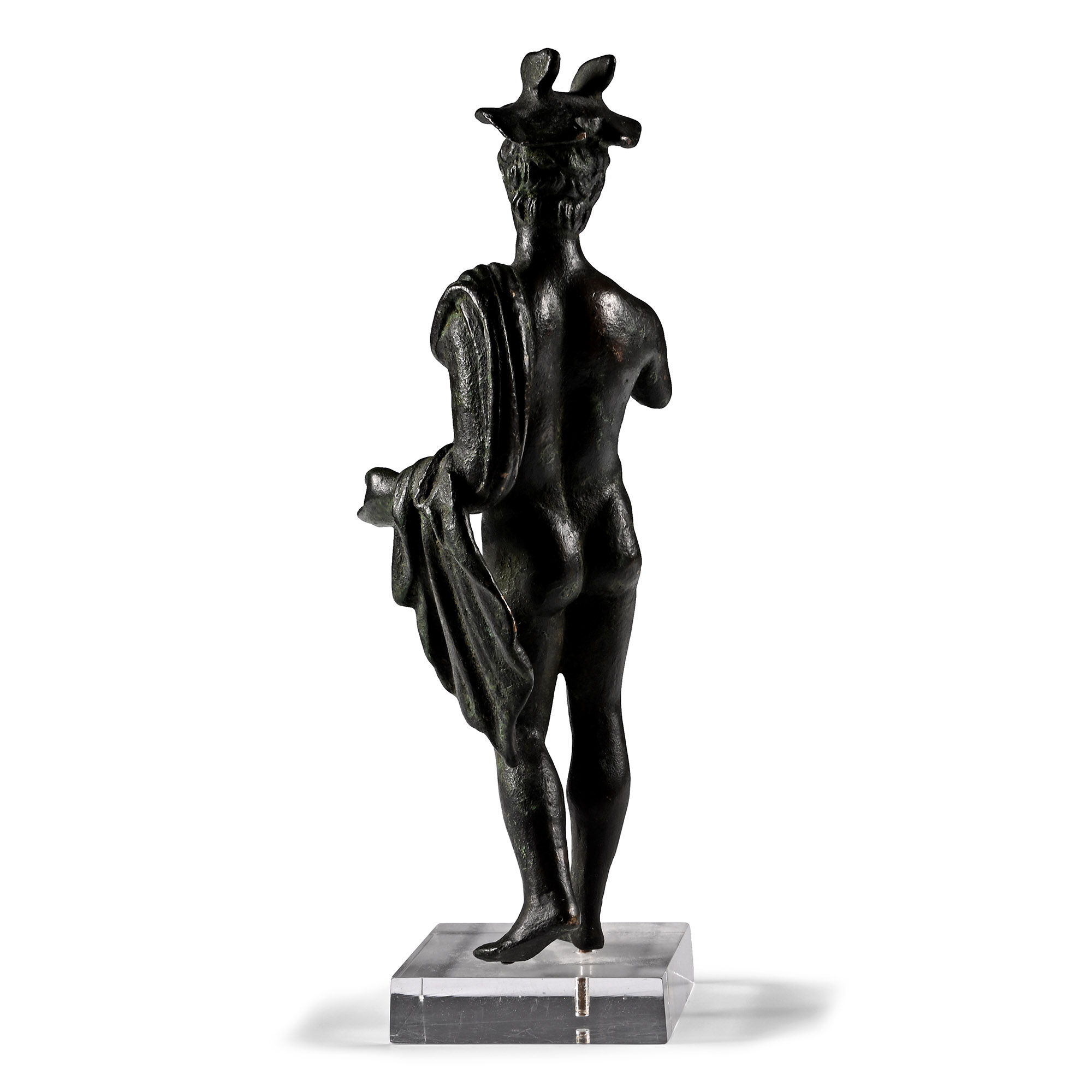 Roman Bronze Statue of Mercury