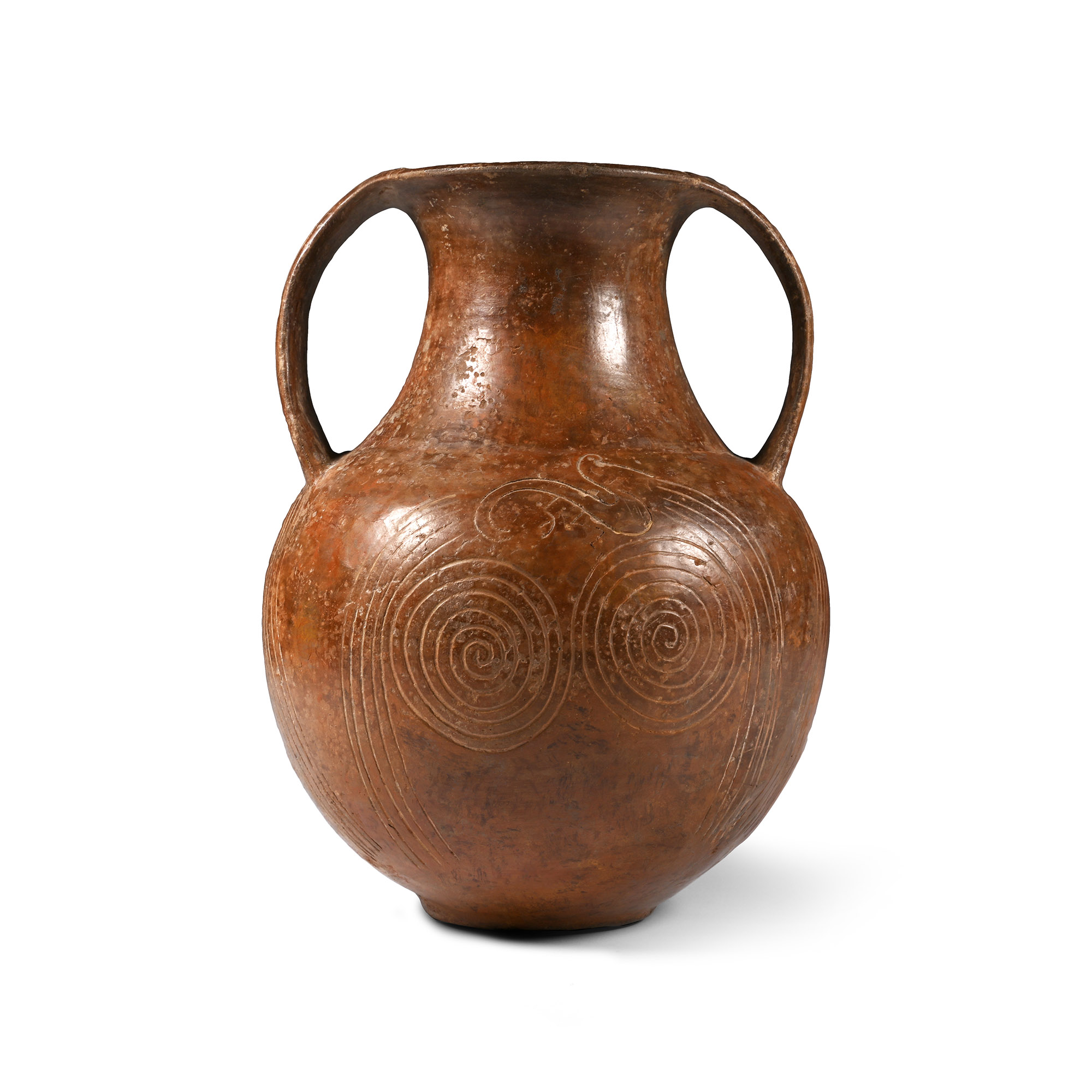 Etruscan Impasto 'Spiral' Amphora