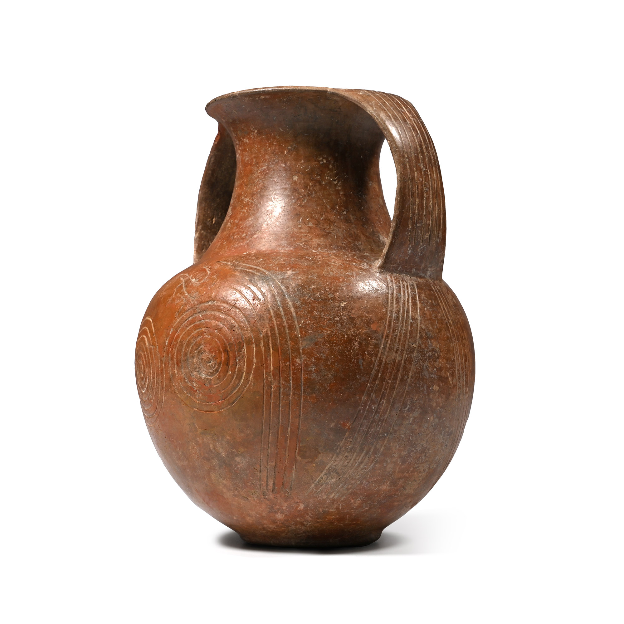 Etruscan Impasto 'Spiral' Amphora