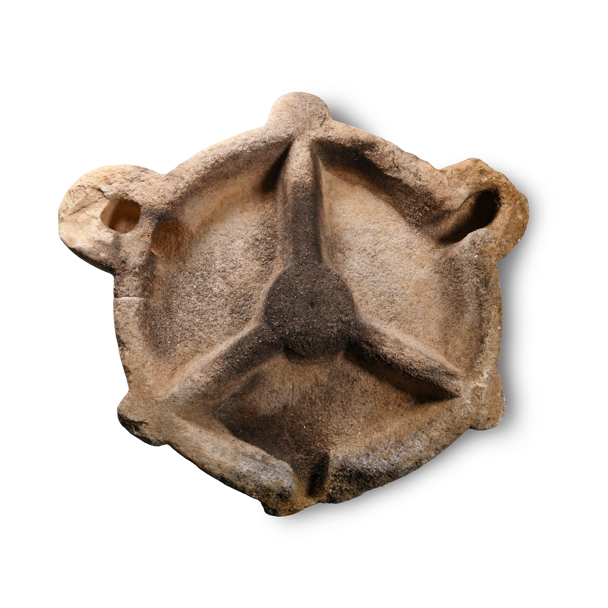 Archaic Marble Oil Lamp