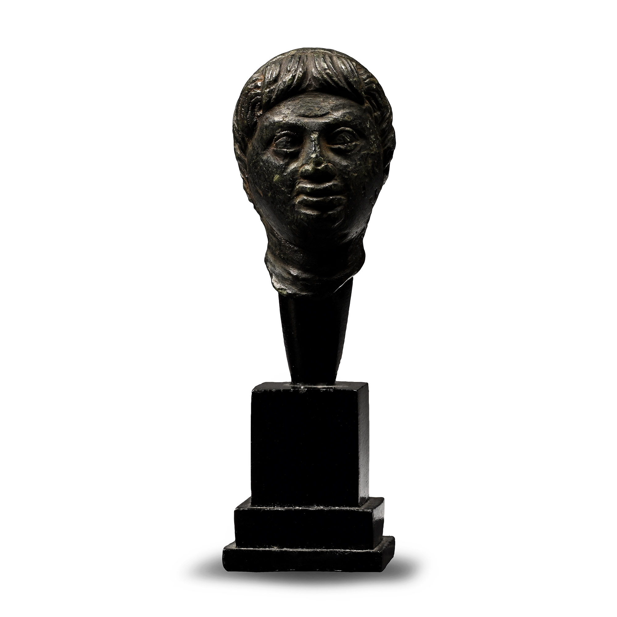 Egyptian Steatite Portrait of a Ptolemaic Prince