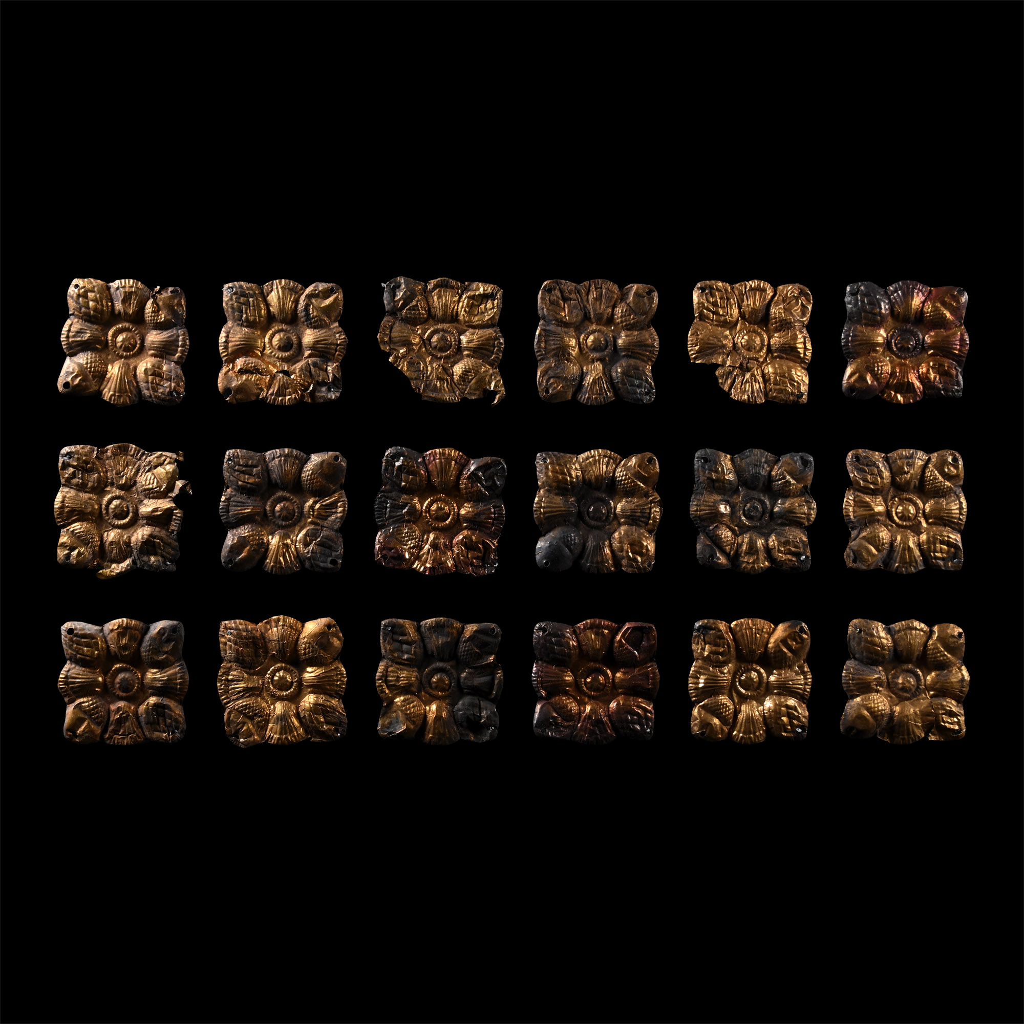 Greek Gold Applique Group