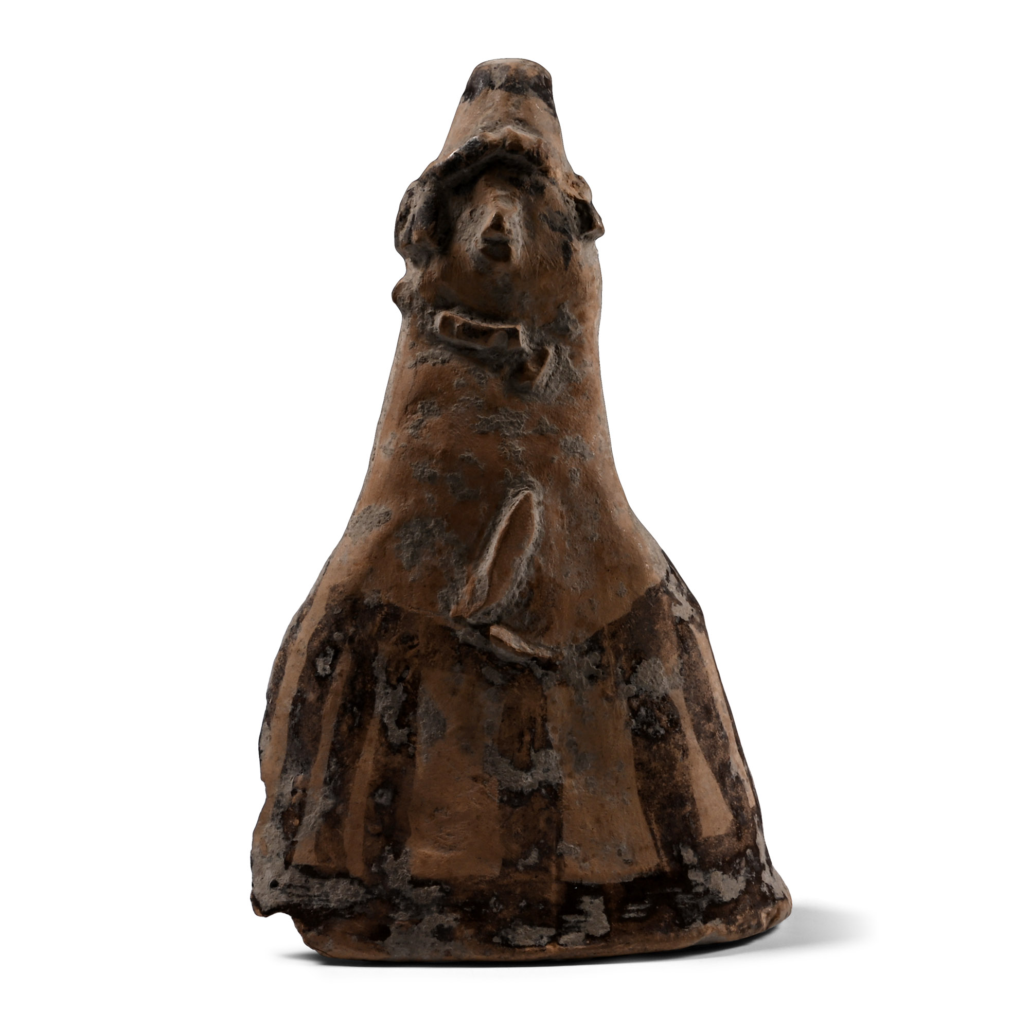 Daunian Ceramic Bell-Shaped Idol