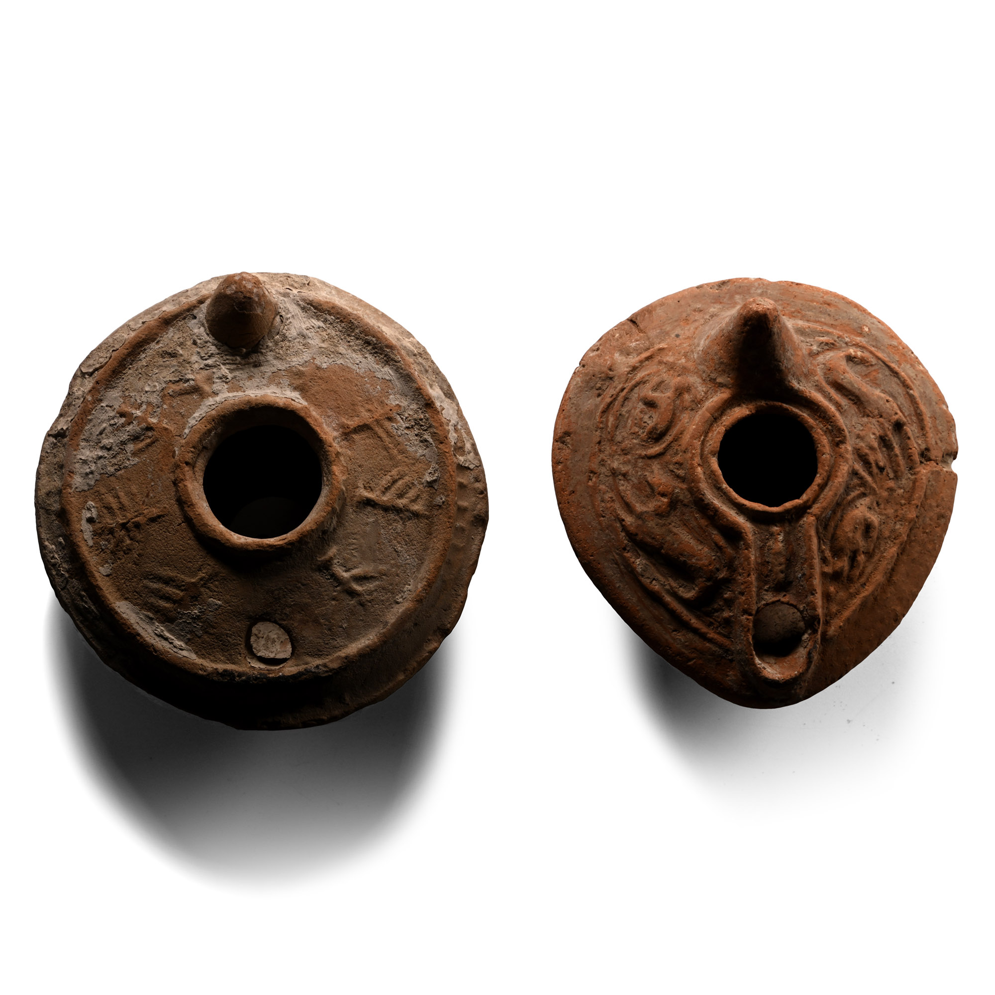 Byzantine Ceramic Oil Lamp Collection