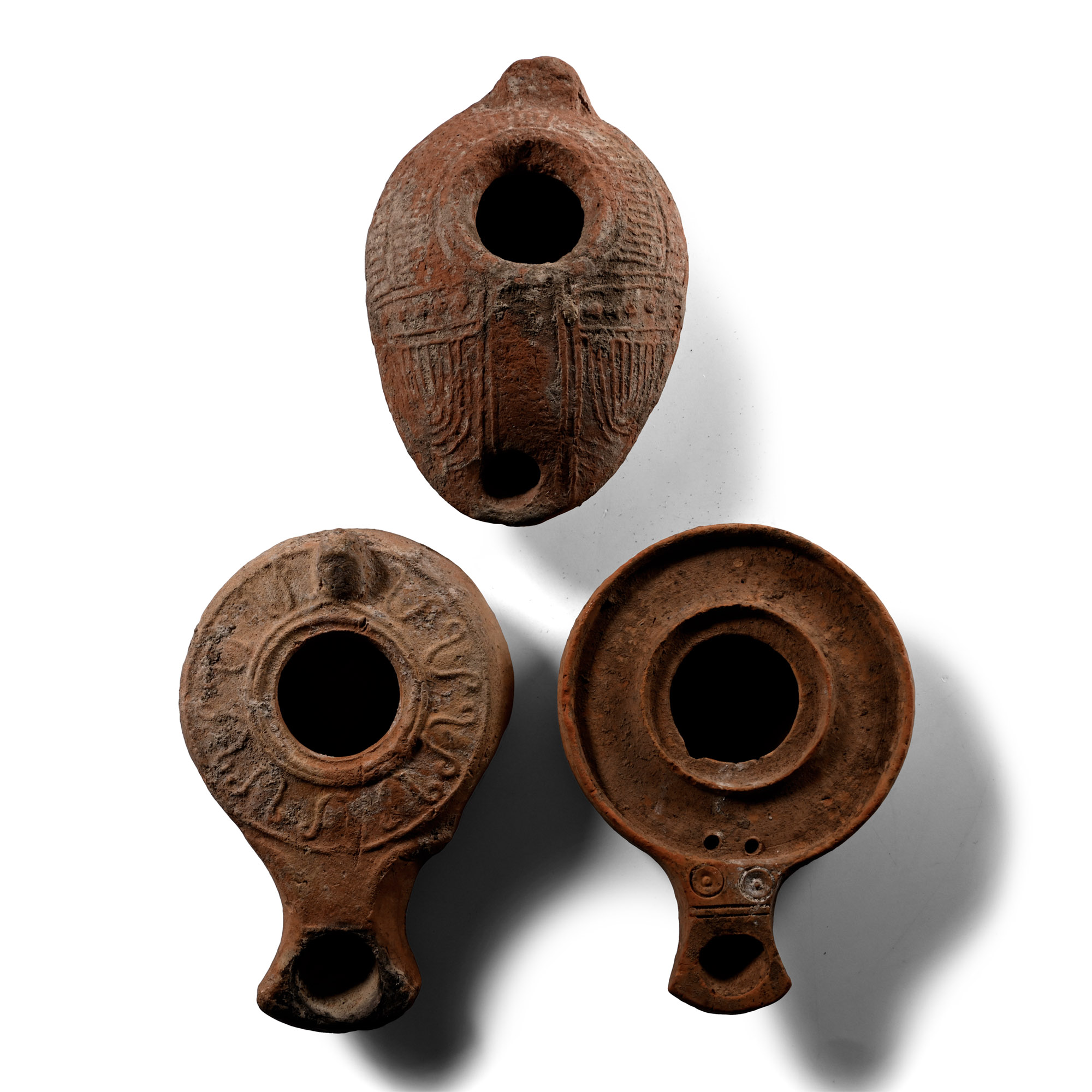 Roman and Byzantine Ceramic Oil Lamp Collection