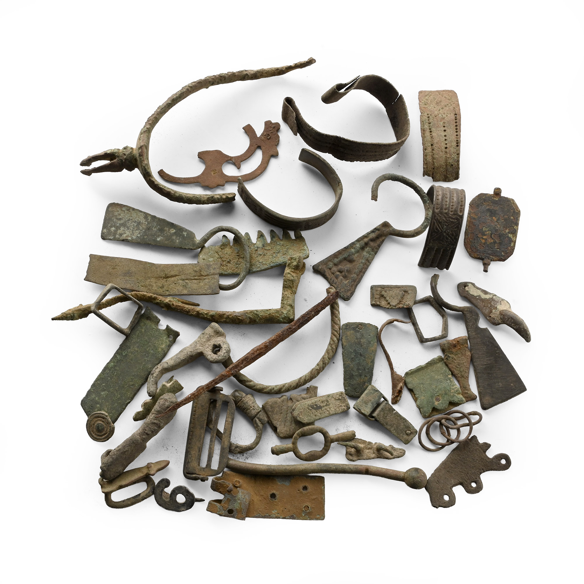 Viking Period Bronze Artefact Group