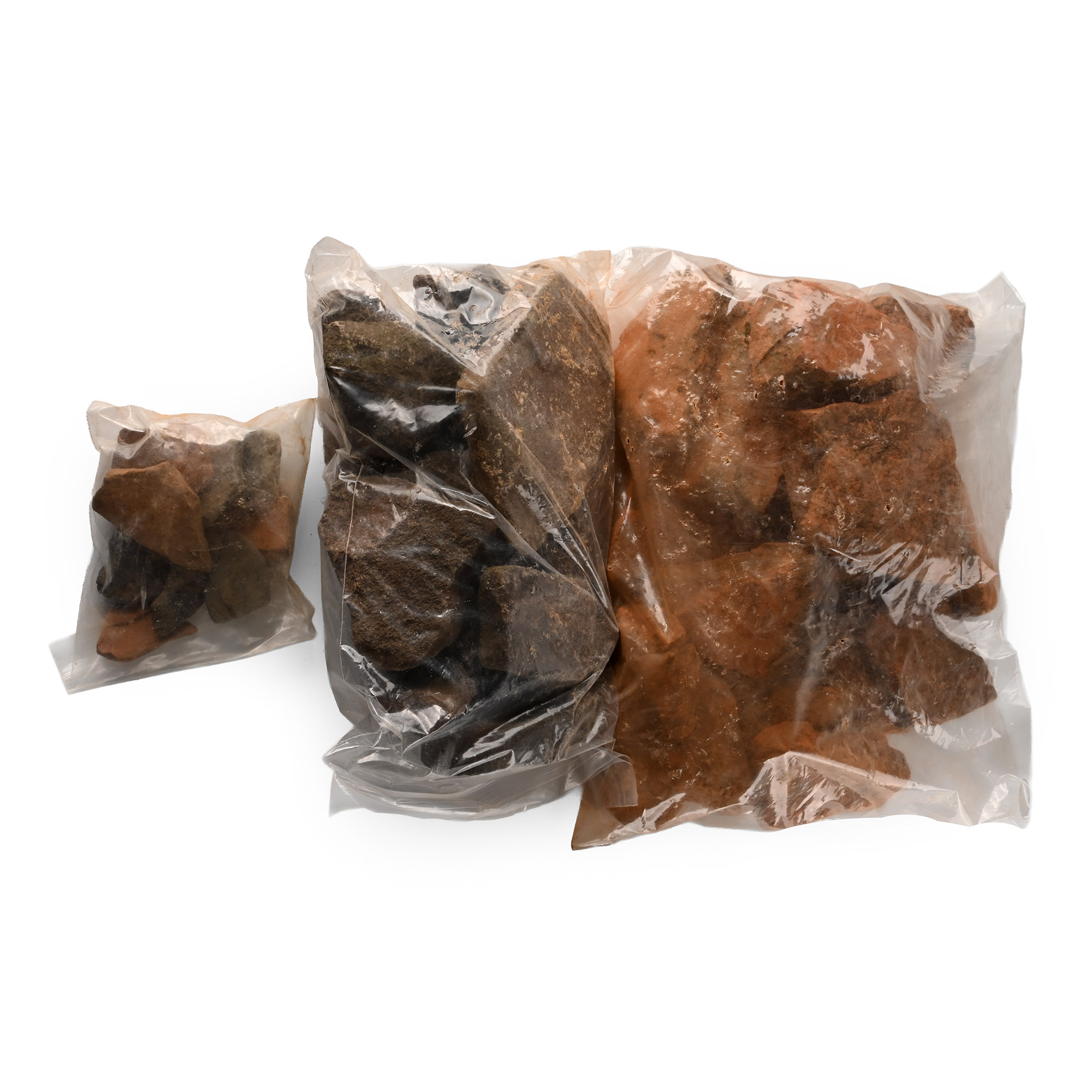 Roman Roof Tile and Pottery Sherd Group
