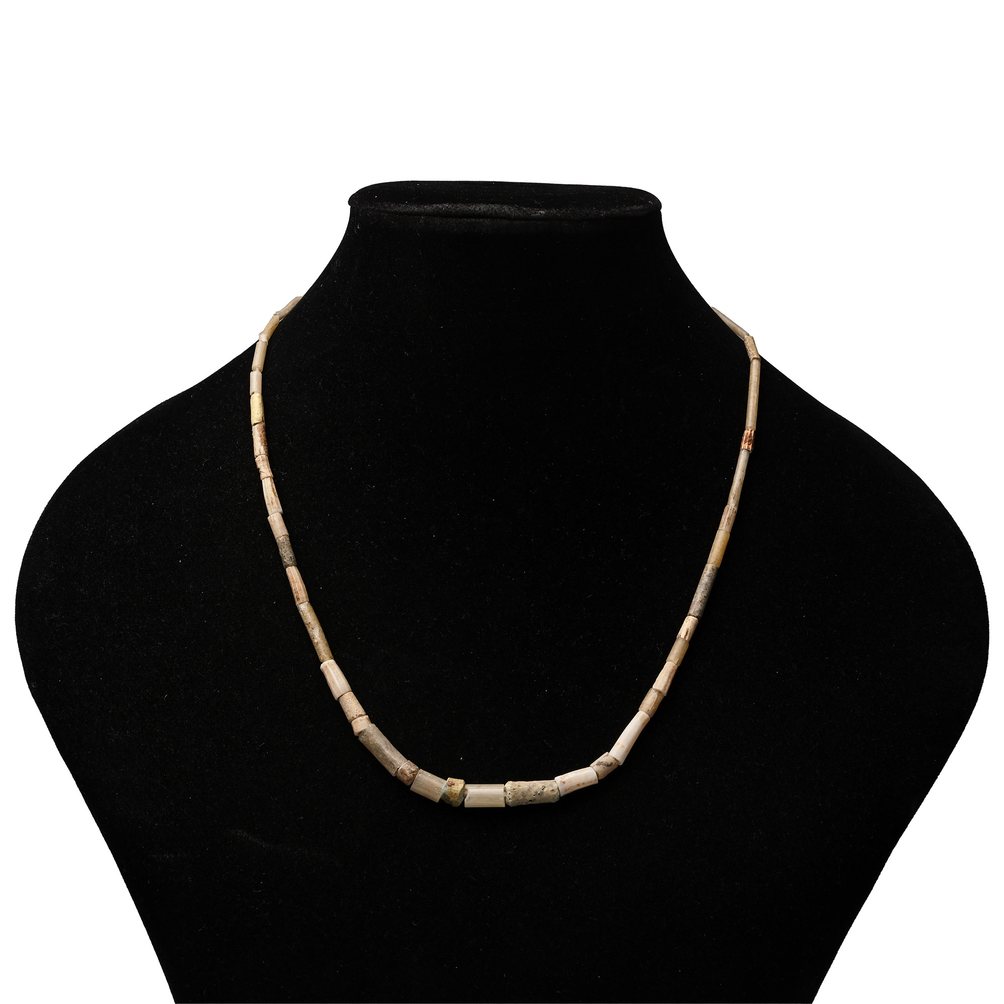 Roman Ochre Glass Bead Necklace String