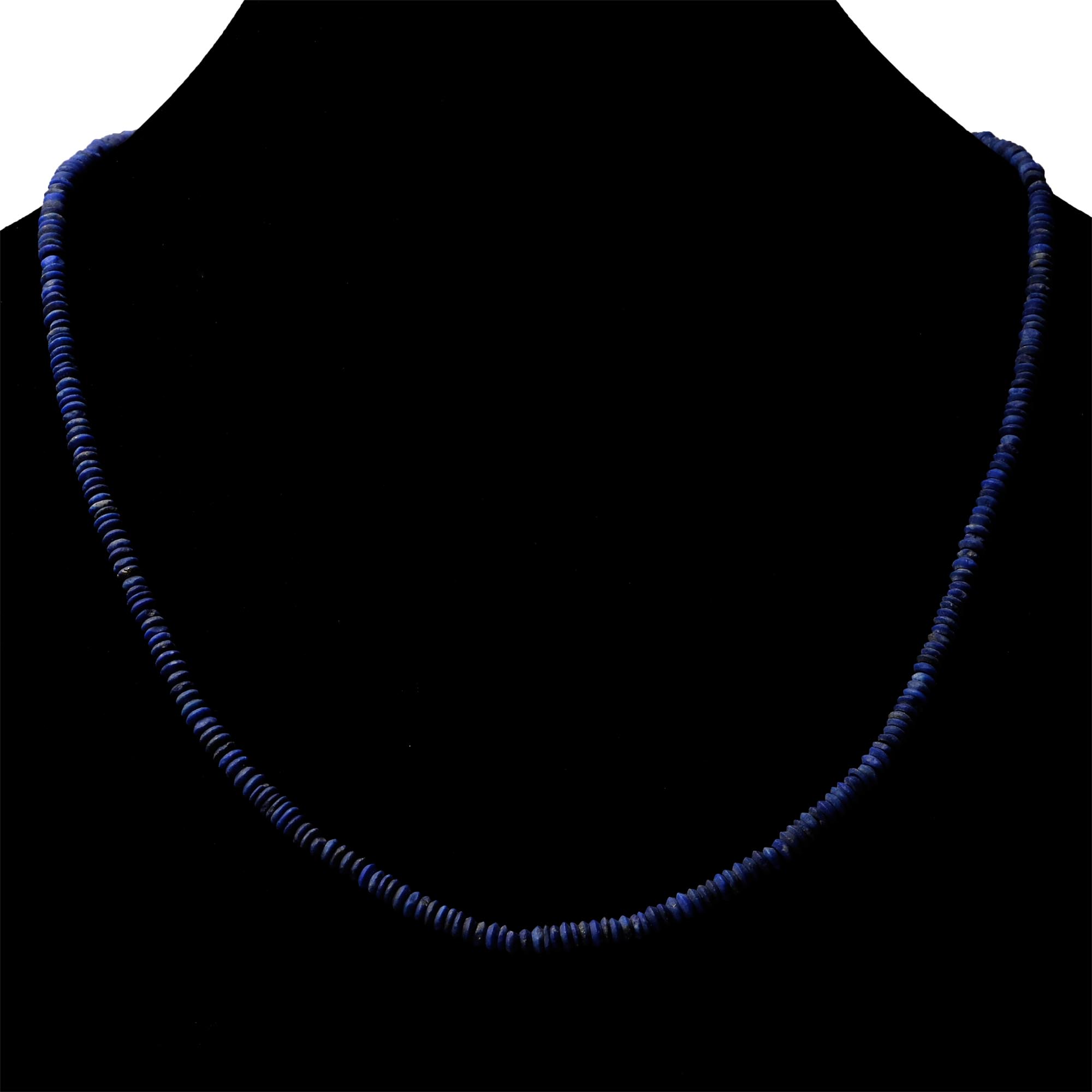 Western Asiatic Lapis Lazuli Bead Necklace String