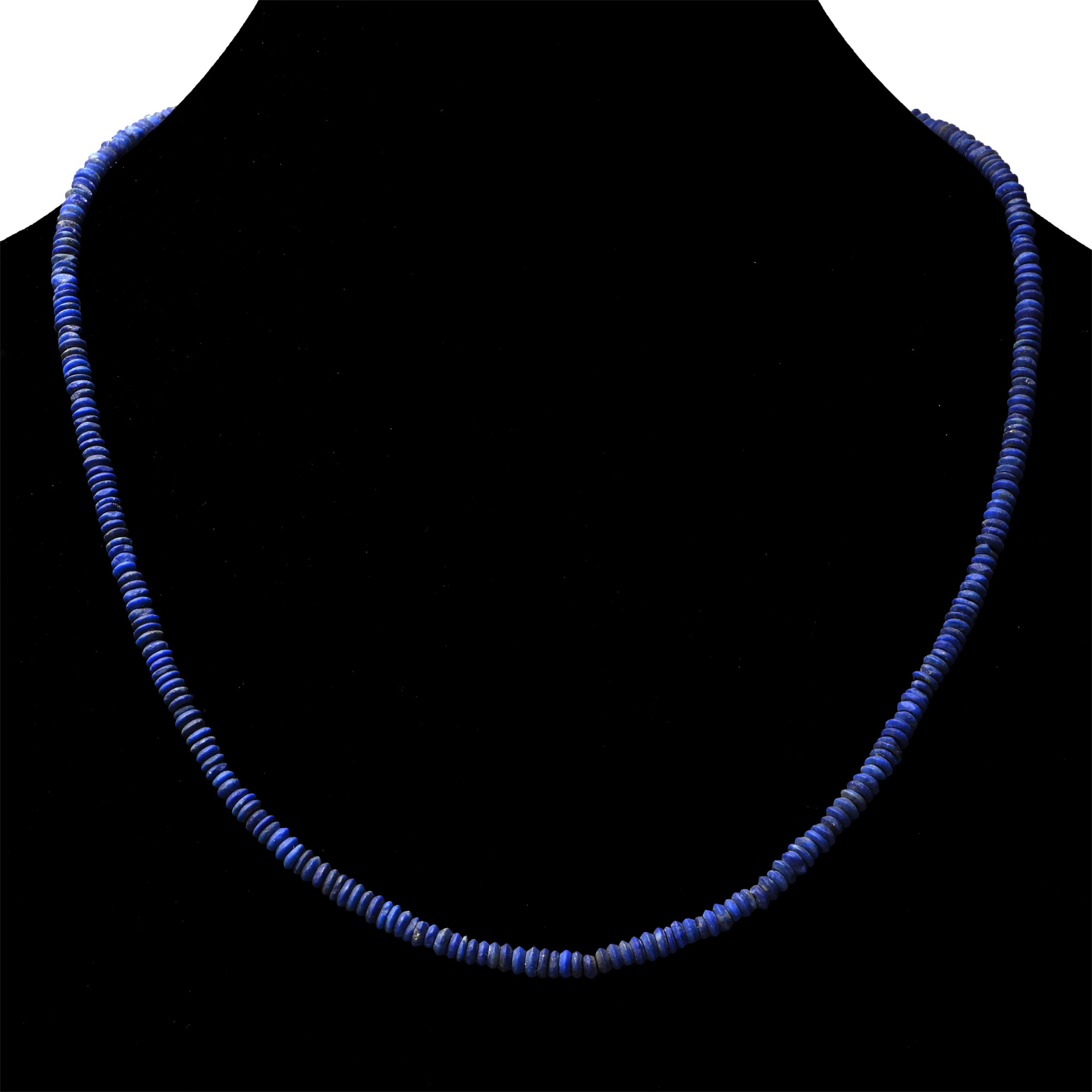 Bactrian Style Lapis Lazuli Bead Necklace String