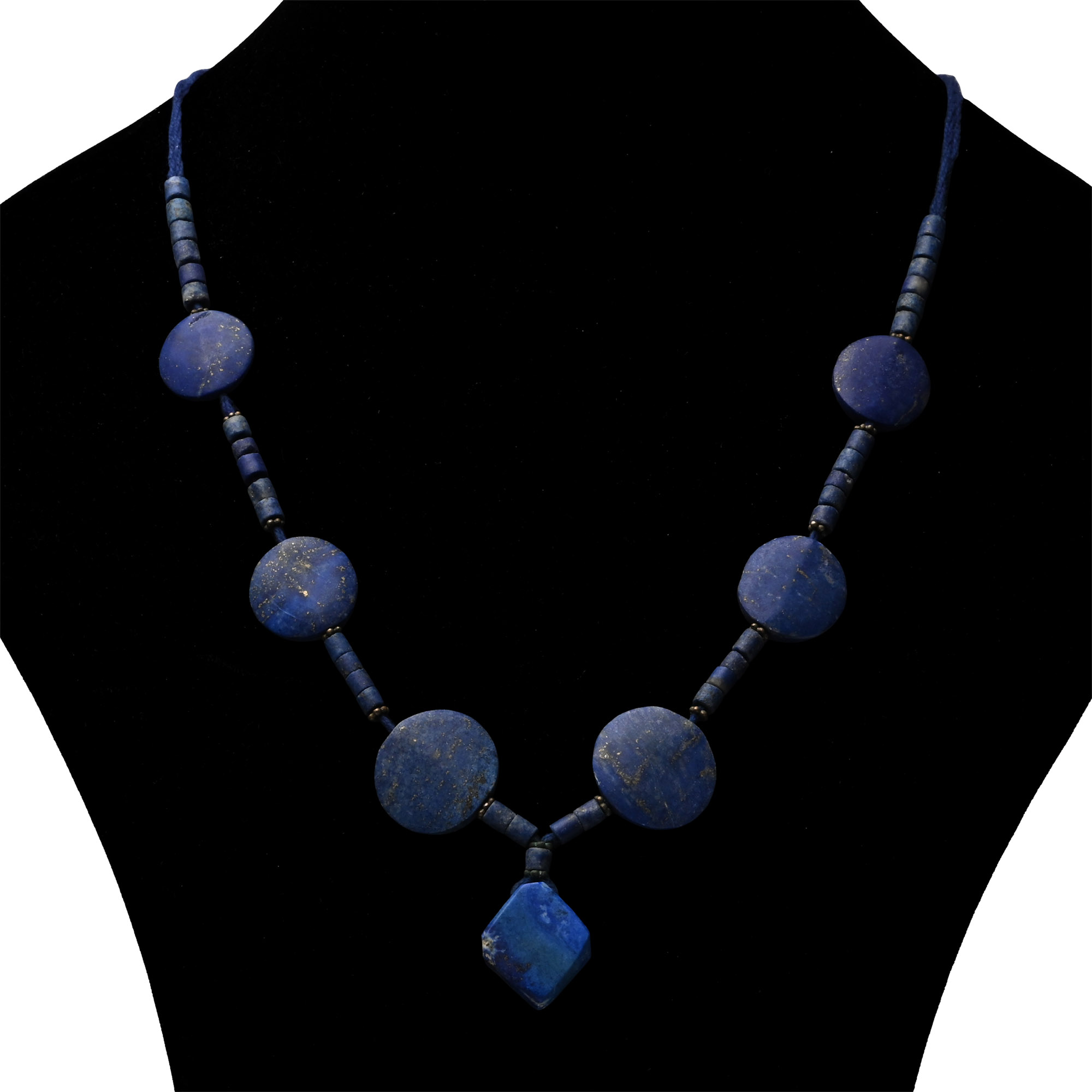 Lapis Lazuli Bead Necklace String