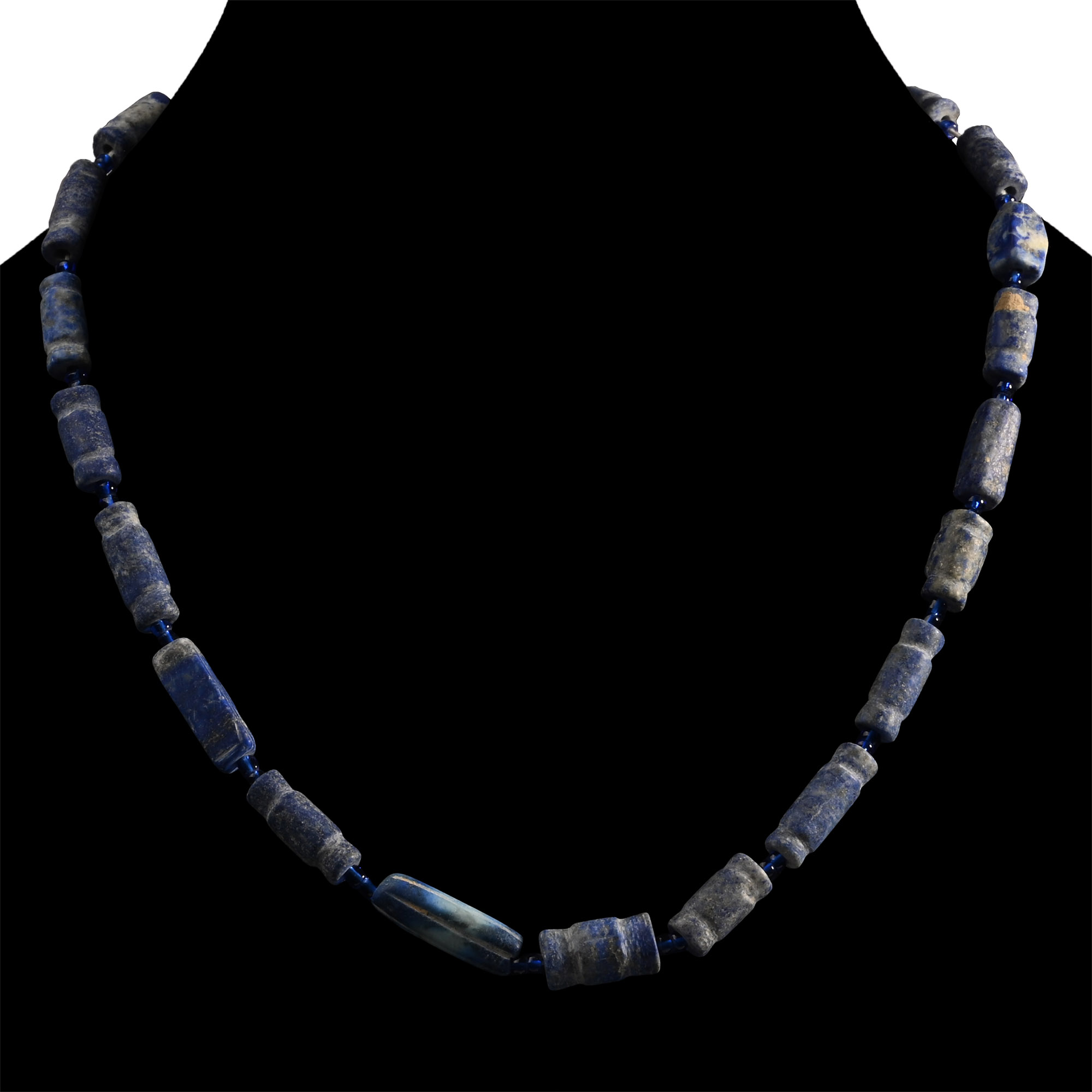 Lapis Lazuli Bead Necklace String