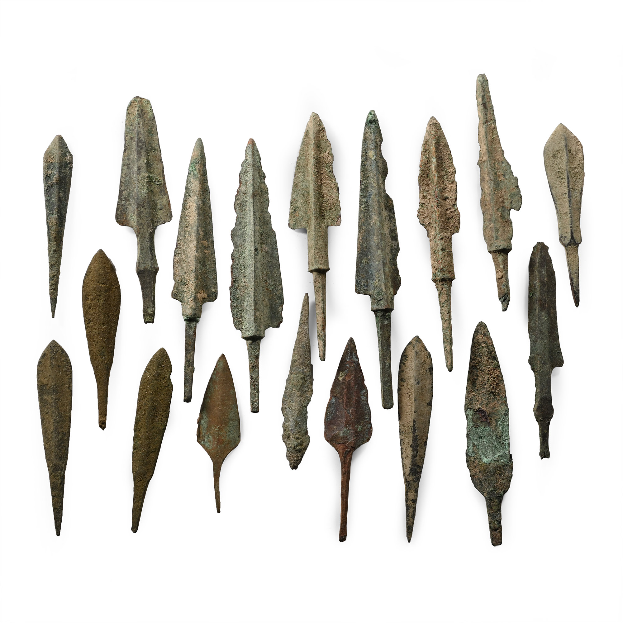 Luristan Bronze Arrowhead Collection