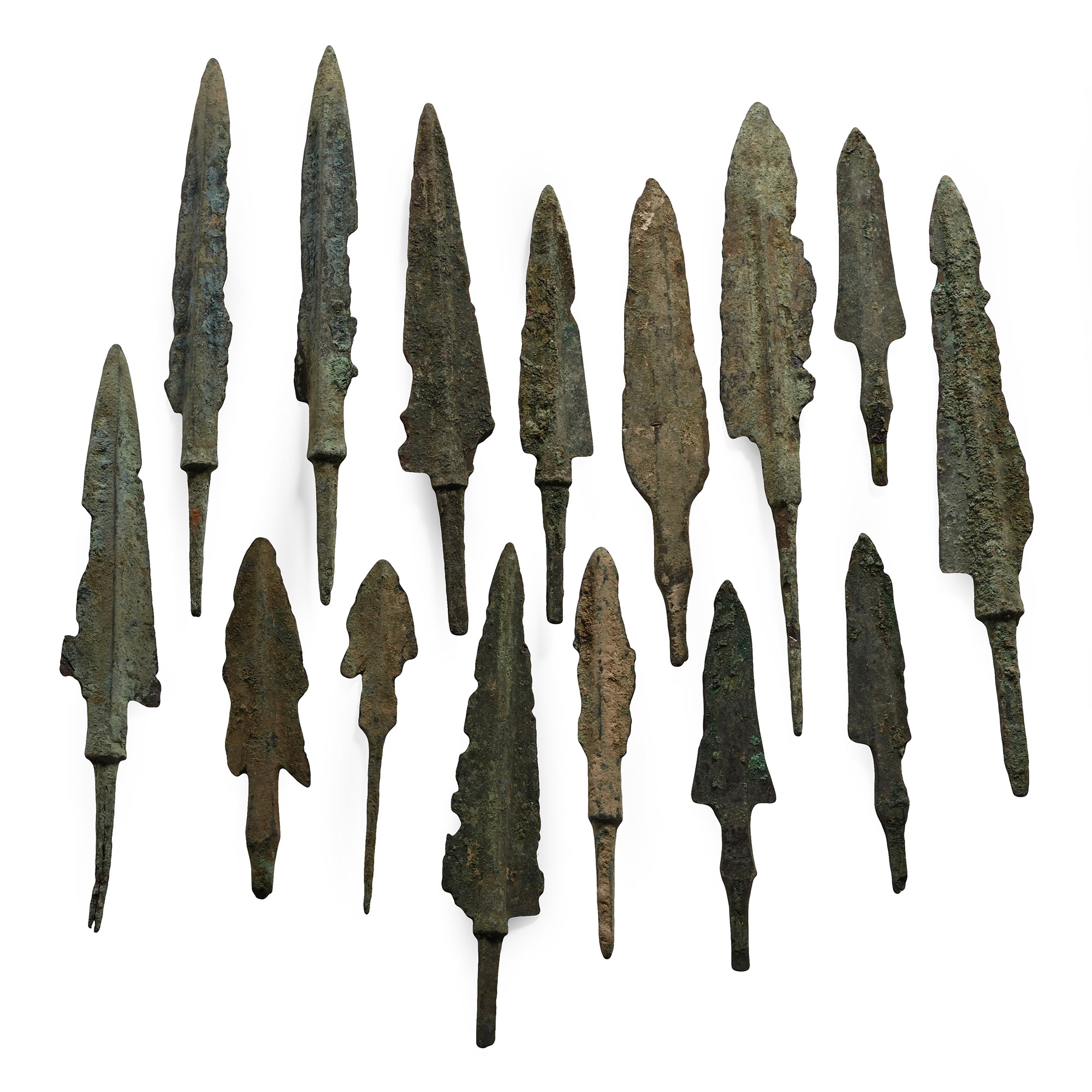 Luristan Bronze Arrowhead Collection