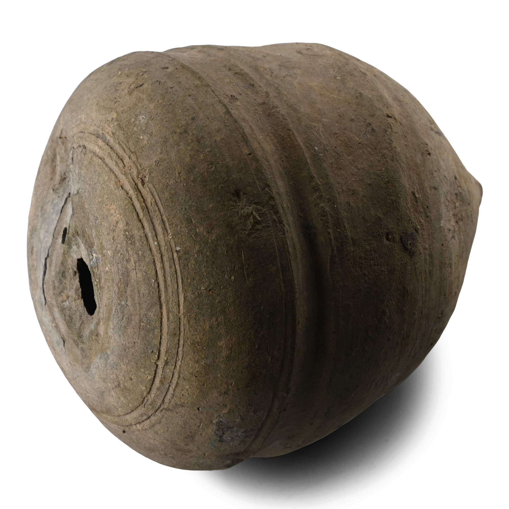 Large Byzantine 'Greek Fire' Ceramic Fire Bomb or Hand Grenade with TL Test