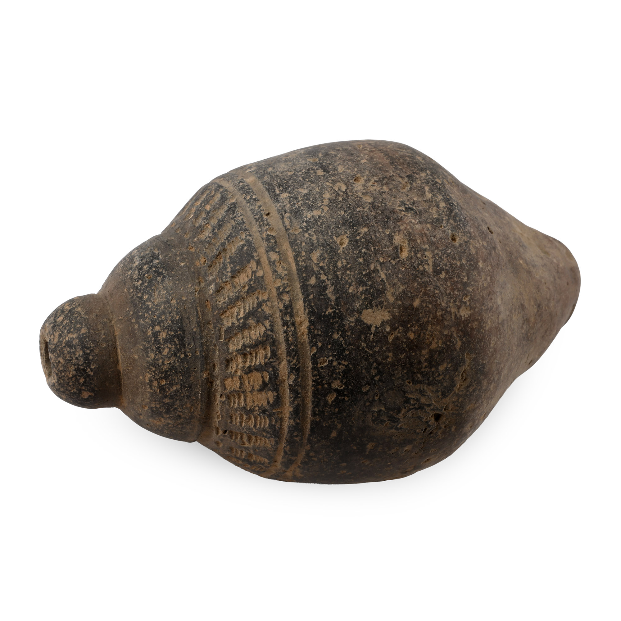 Turco-Mongol 'Greek Fire' Ceramic Fire Bomb or Hand Grenade