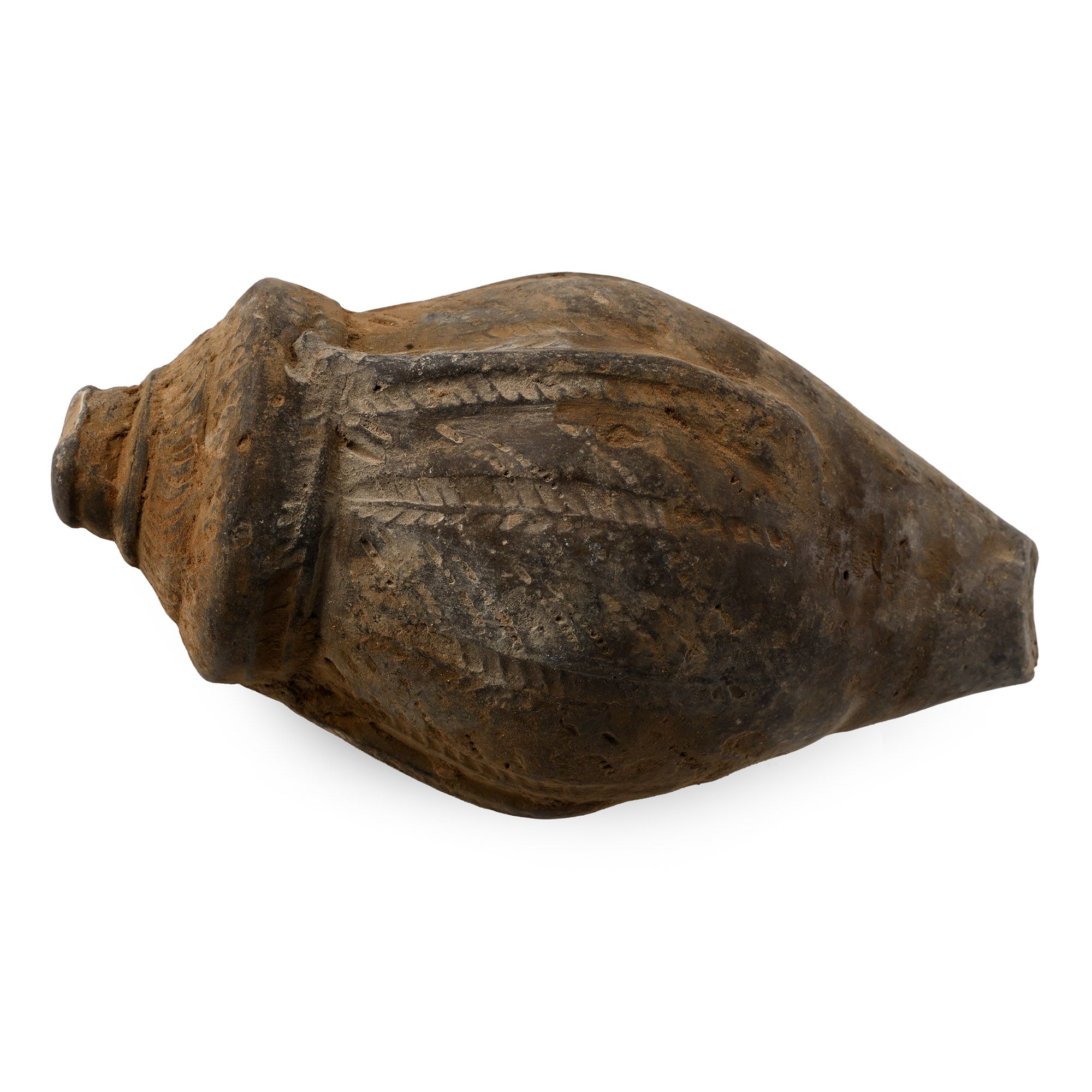 Turco-Mongol 'Greek Fire' Ceramic Fire Bomb or Hand Grenade