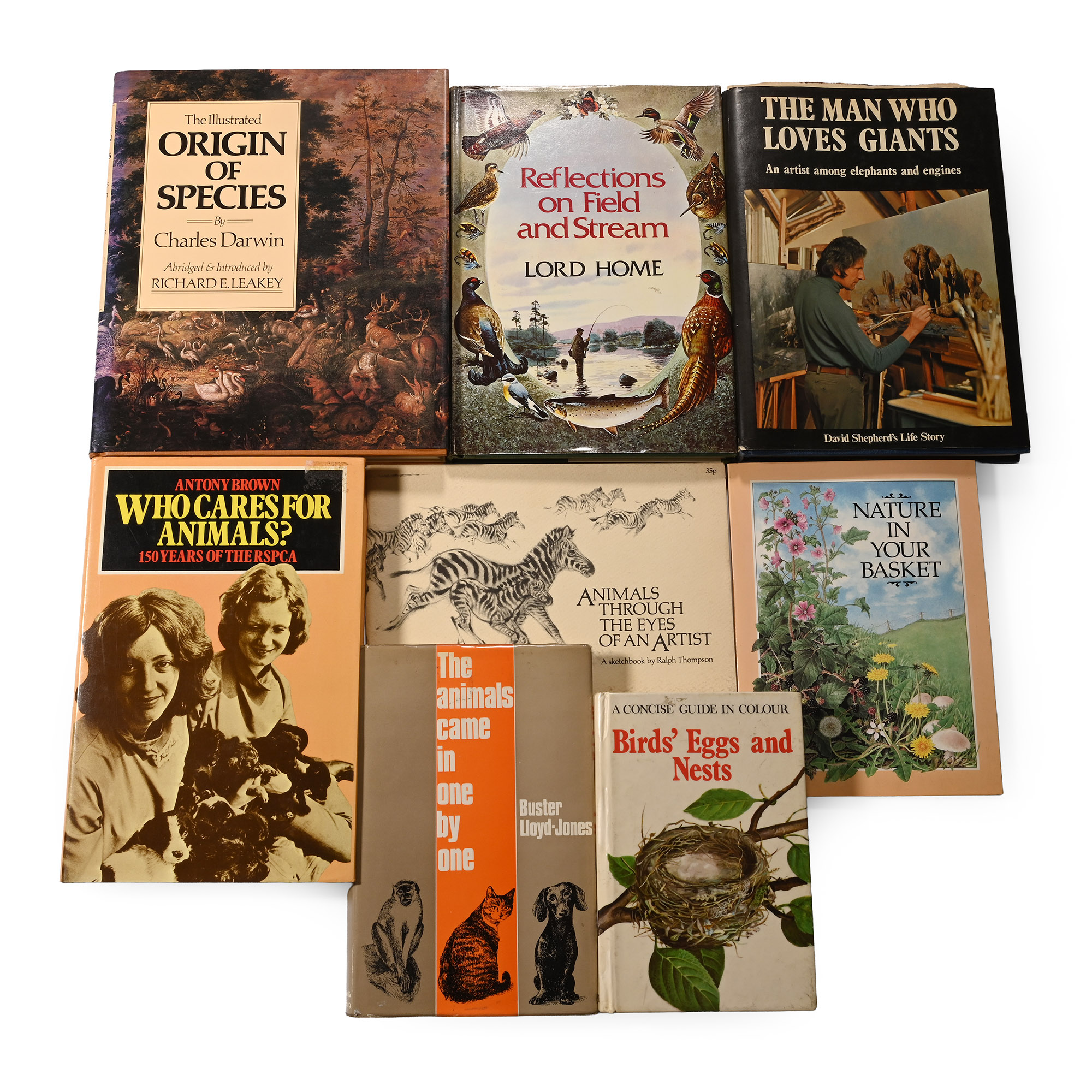 Books on Animals, Nature and Natural History - 8 Titles