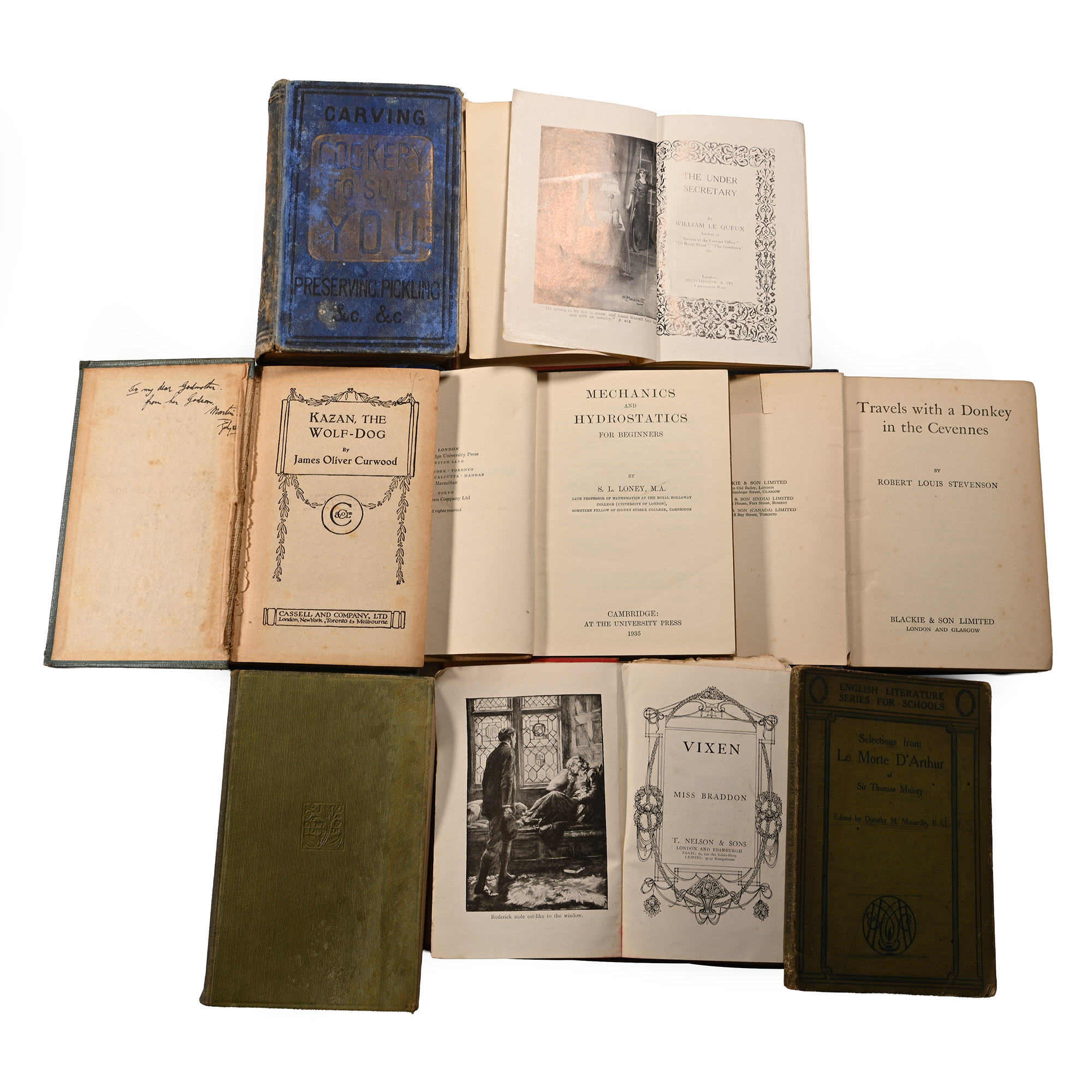 Group of Various Novels and Other Books - 8 Titles