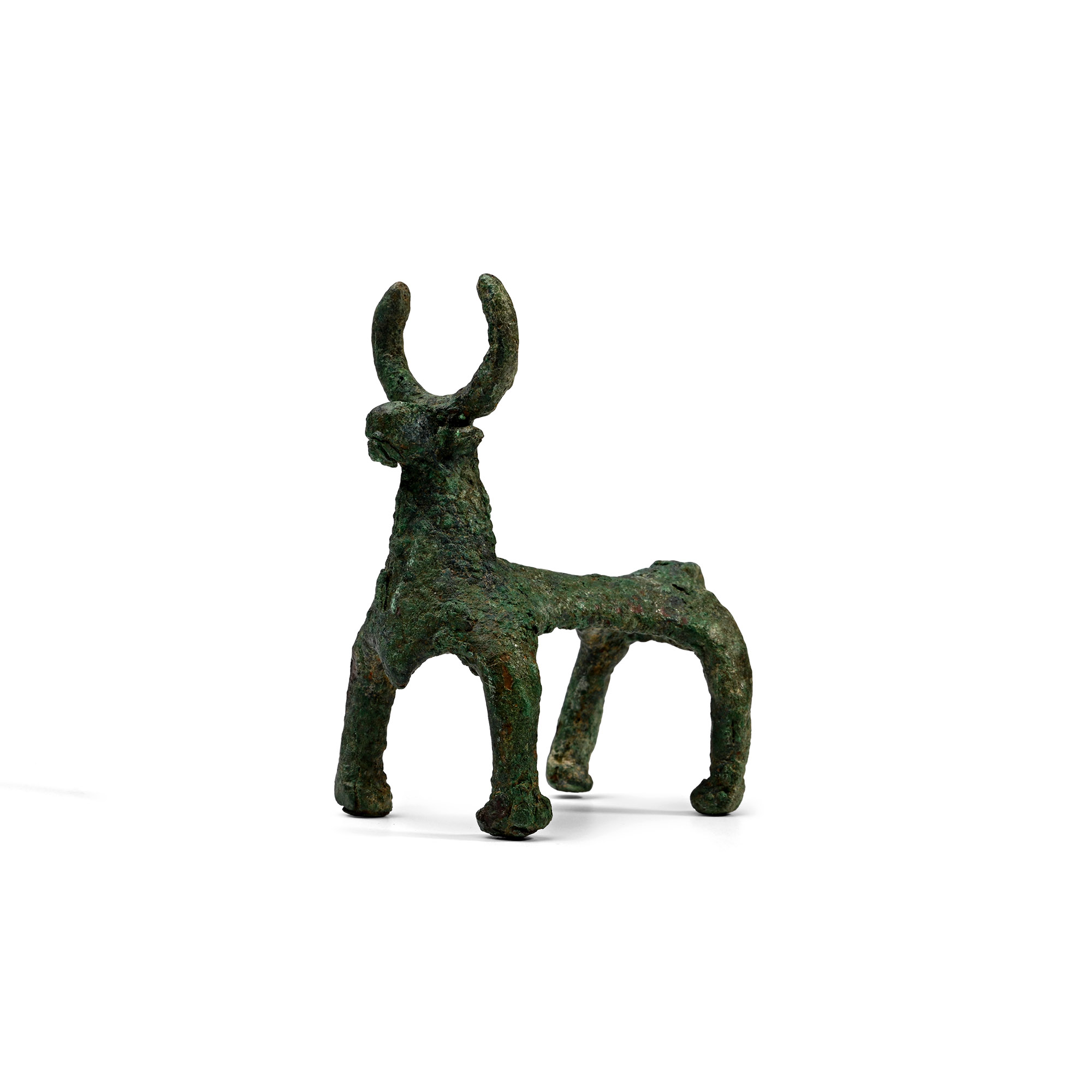 Western Asiatic Bronze Figure of a Bull