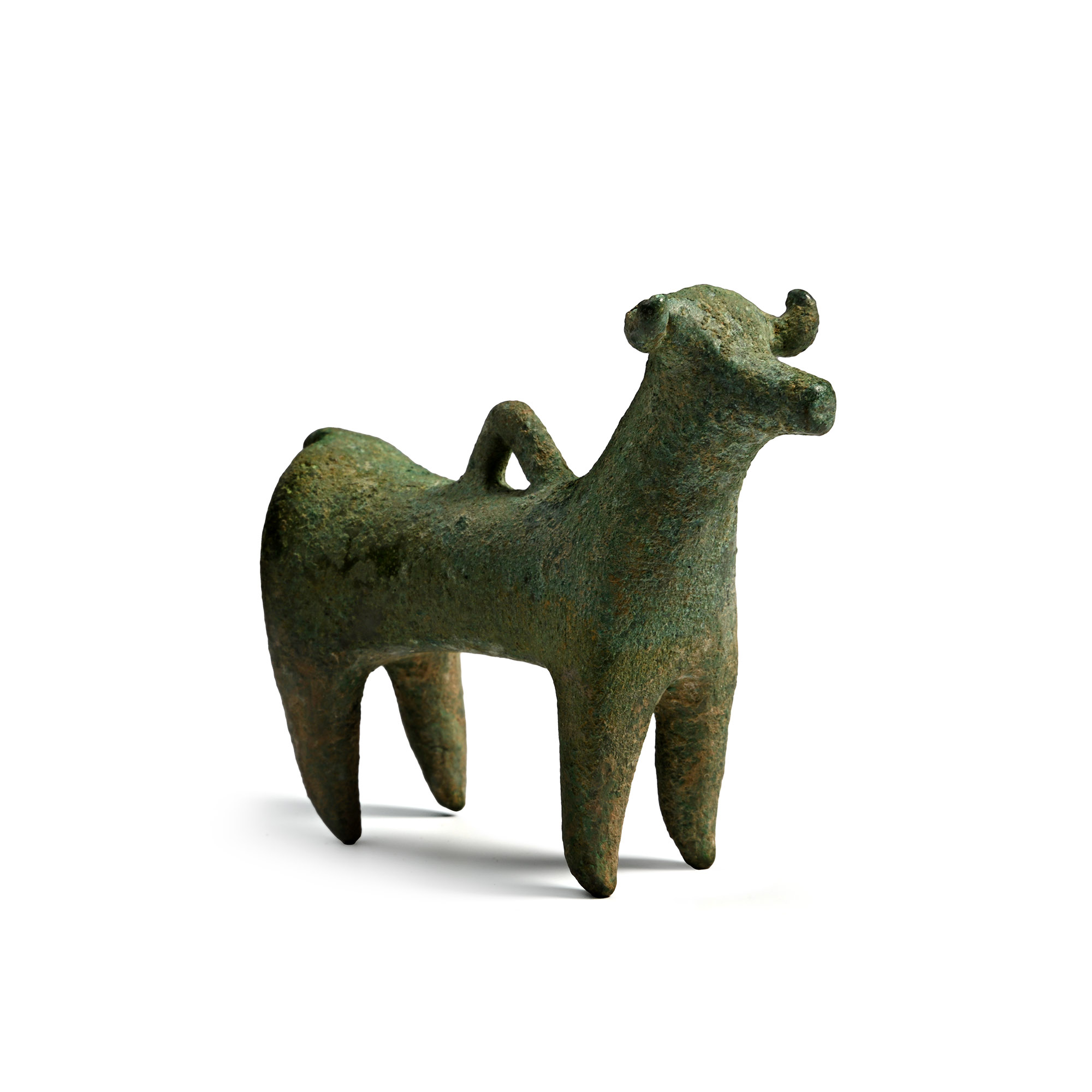 Western Asiatic Bronze Figure of a Bull